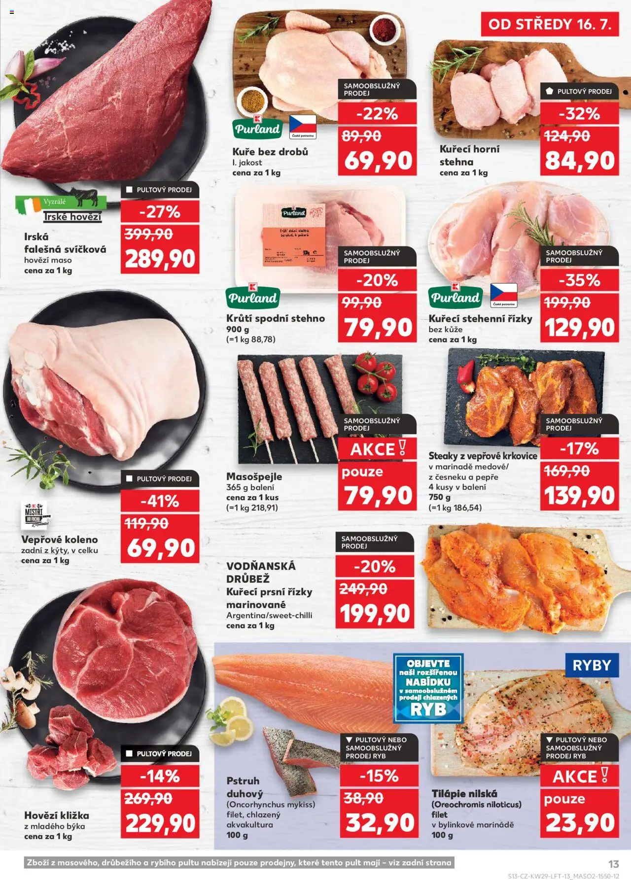 kaufland - Kaufland leták 16.07.2025 - 22.07.2025 - page: 13