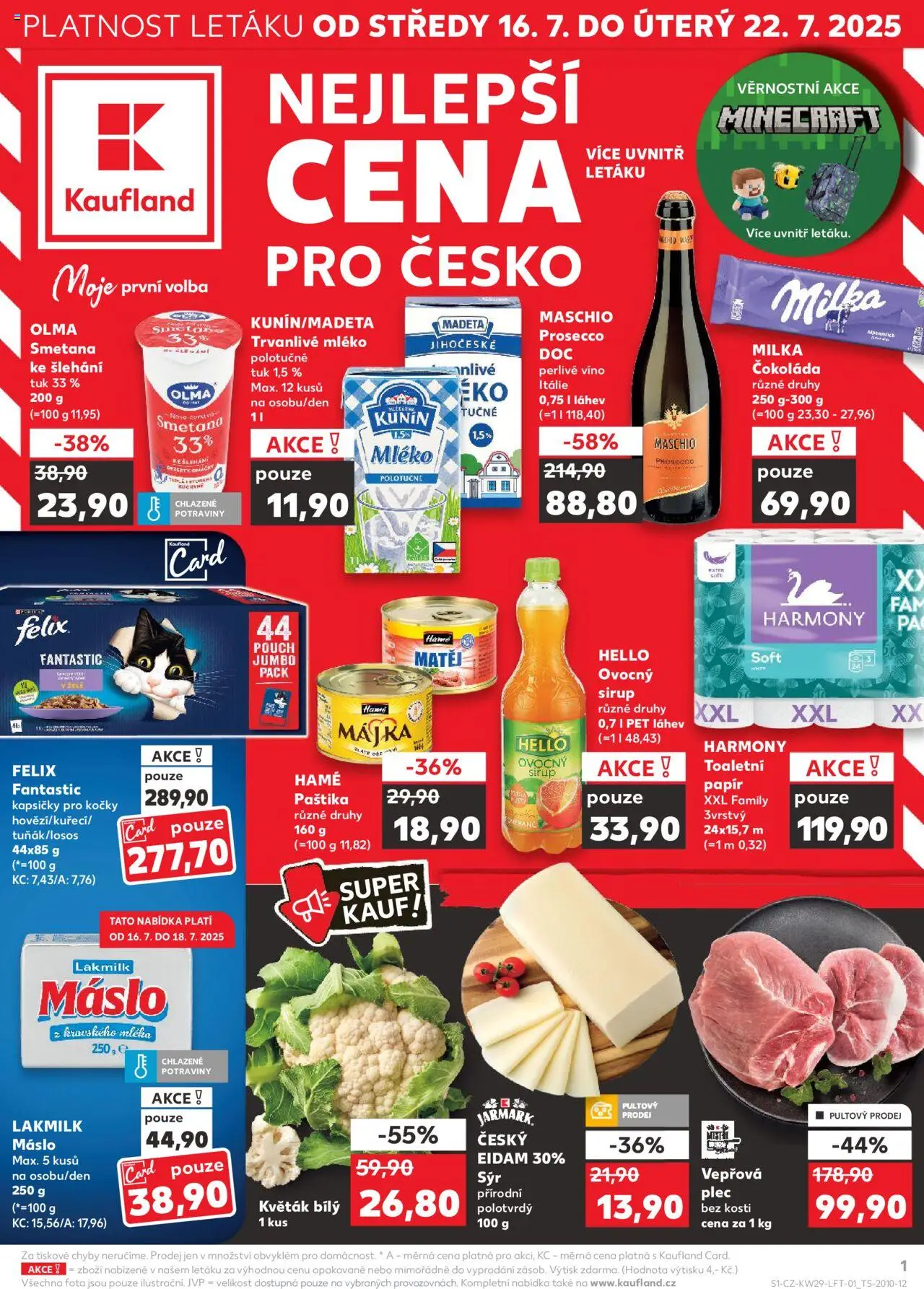 kaufland - Kaufland leták 16.07.2025 - 22.07.2025