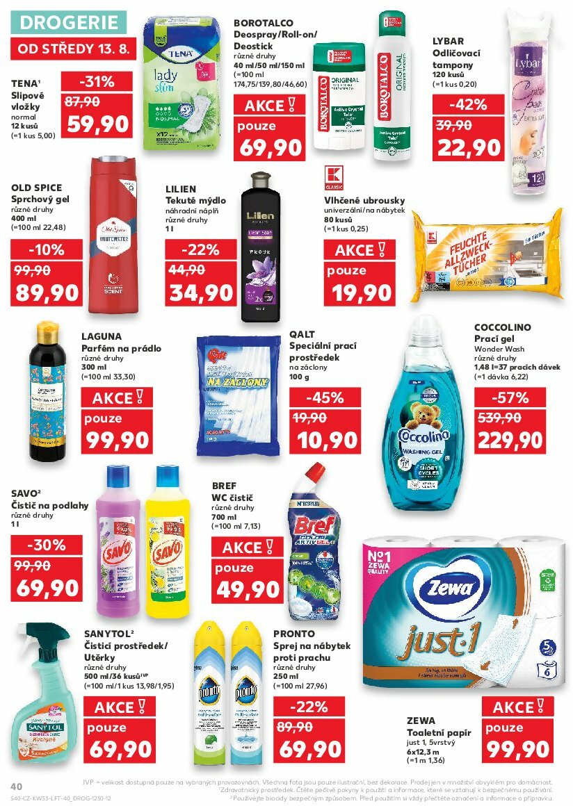 kaufland - Leták Kaufland Brno od 13.08. do 19.08. - page: 40