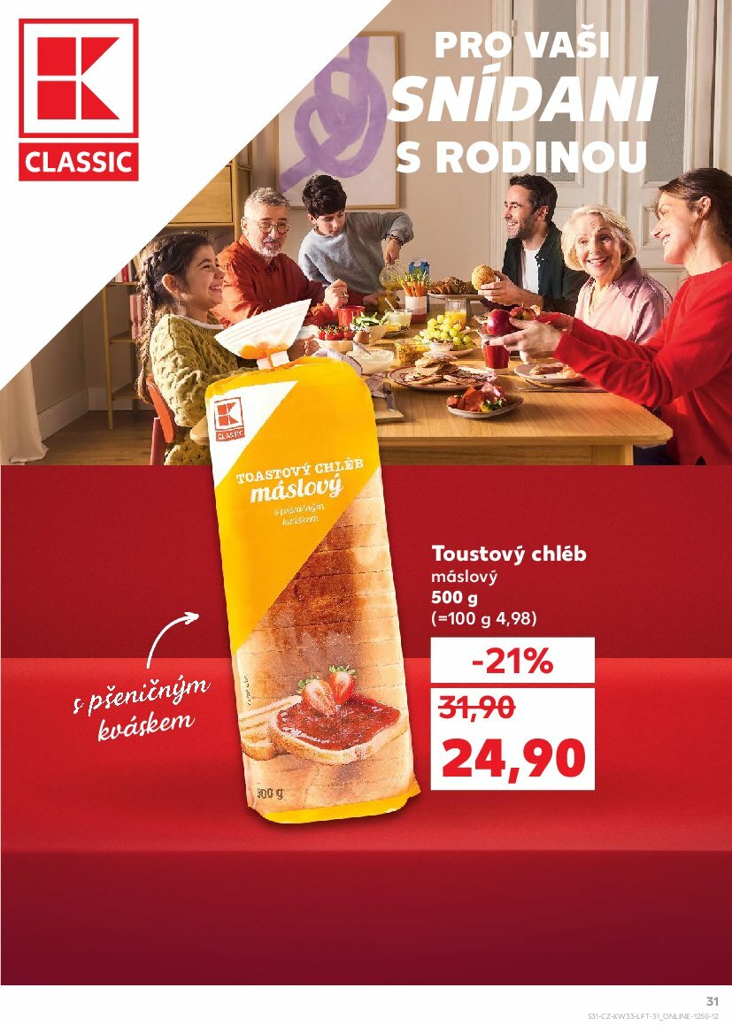 kaufland - Leták Kaufland Brno od 13.08. do 19.08. - page: 31