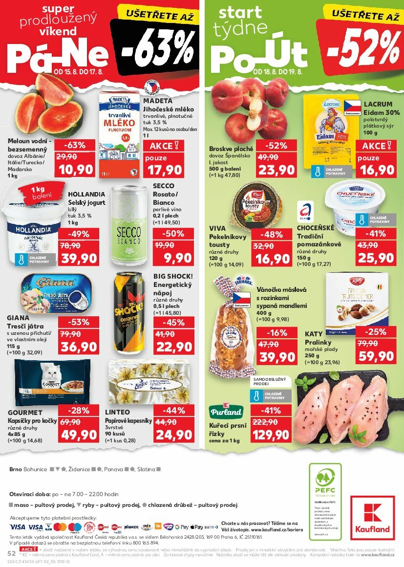 kaufland - Leták Kaufland Brno od 13.08. do 19.08. - page: 52
