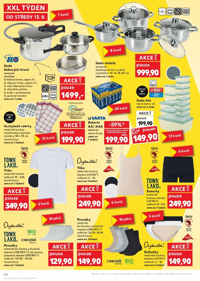 kaufland - Leták Kaufland Kolín od 13.08. do 19.08. - page: 44