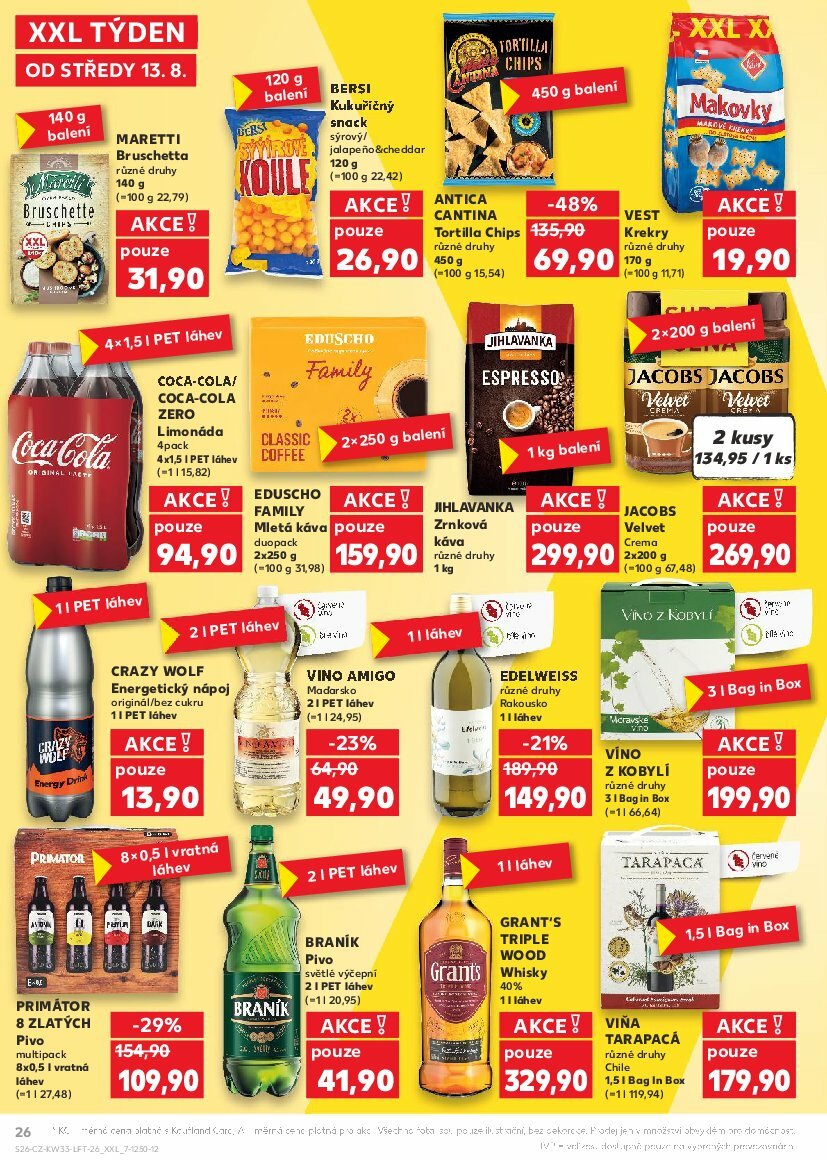 kaufland - Leták Kaufland Kolín od 13.08. do 19.08. - page: 26