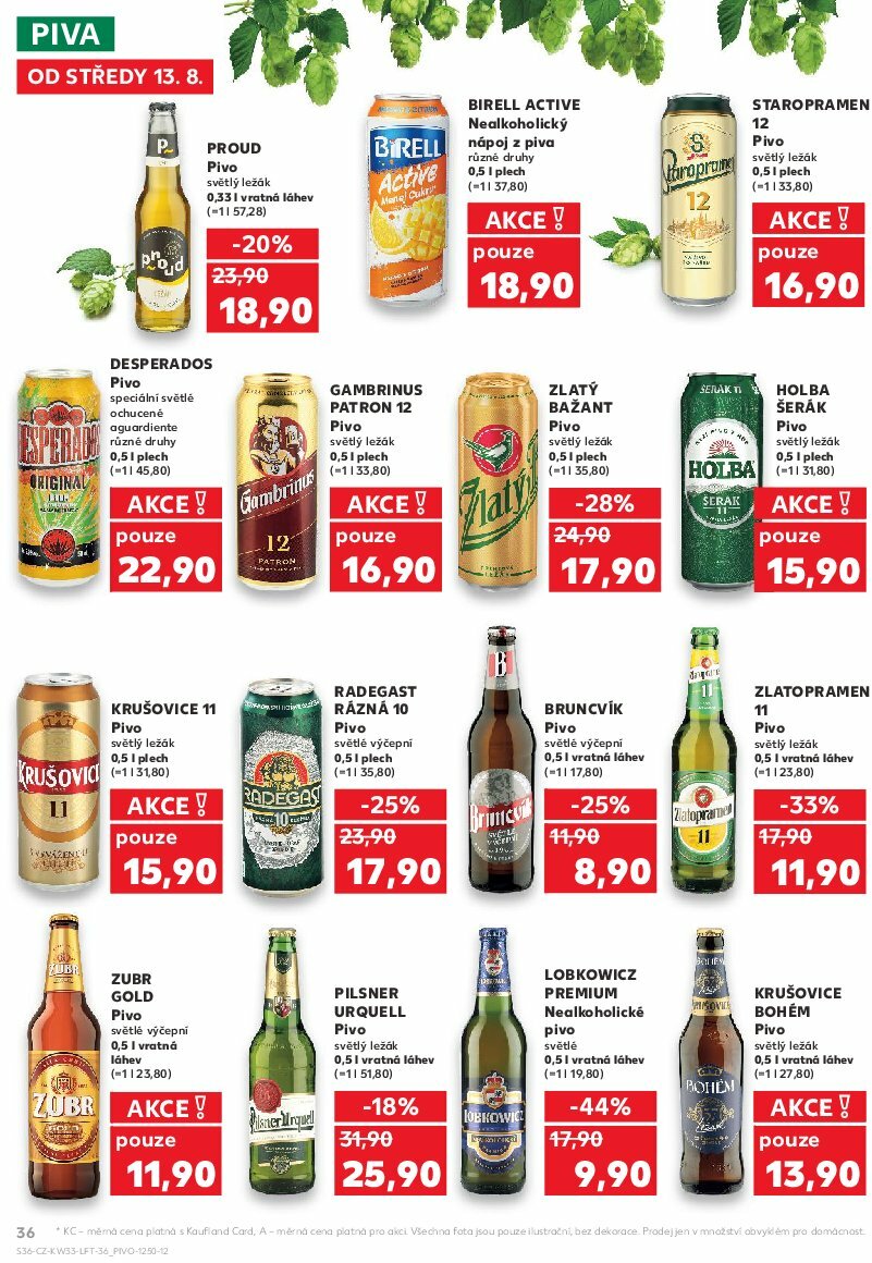 kaufland - Leták Kaufland Kolín od 13.08. do 19.08. - page: 36
