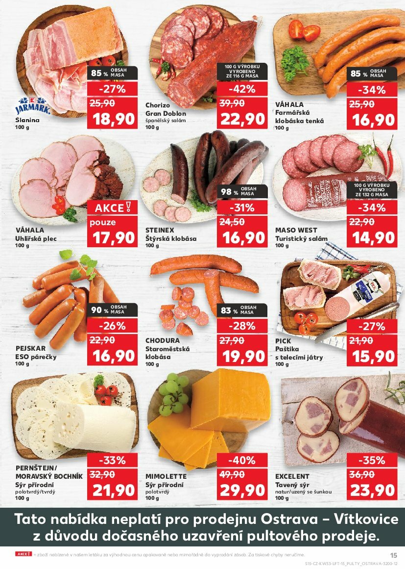 kaufland - Leták Kaufland Ostrava od 13.08. do 19.08. - page: 15