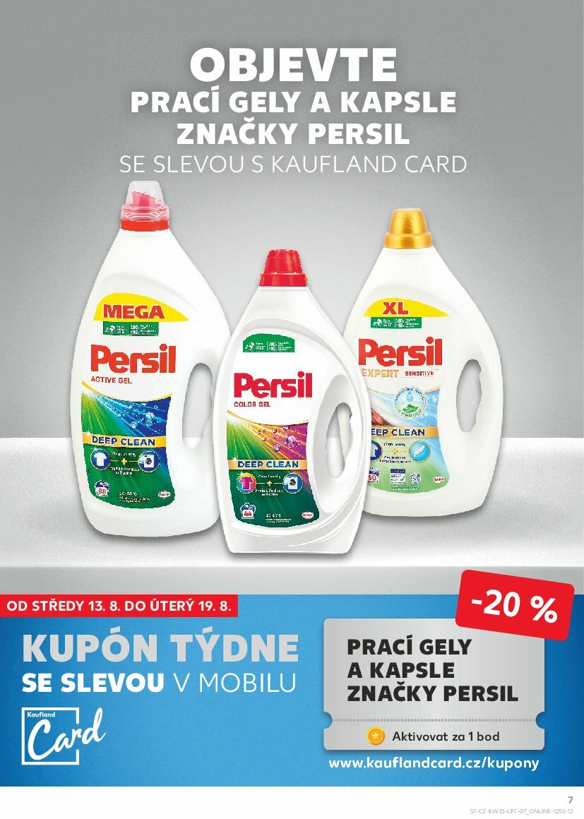 kaufland - Leták Kaufland Ostrava od 13.08. do 19.08. - page: 7