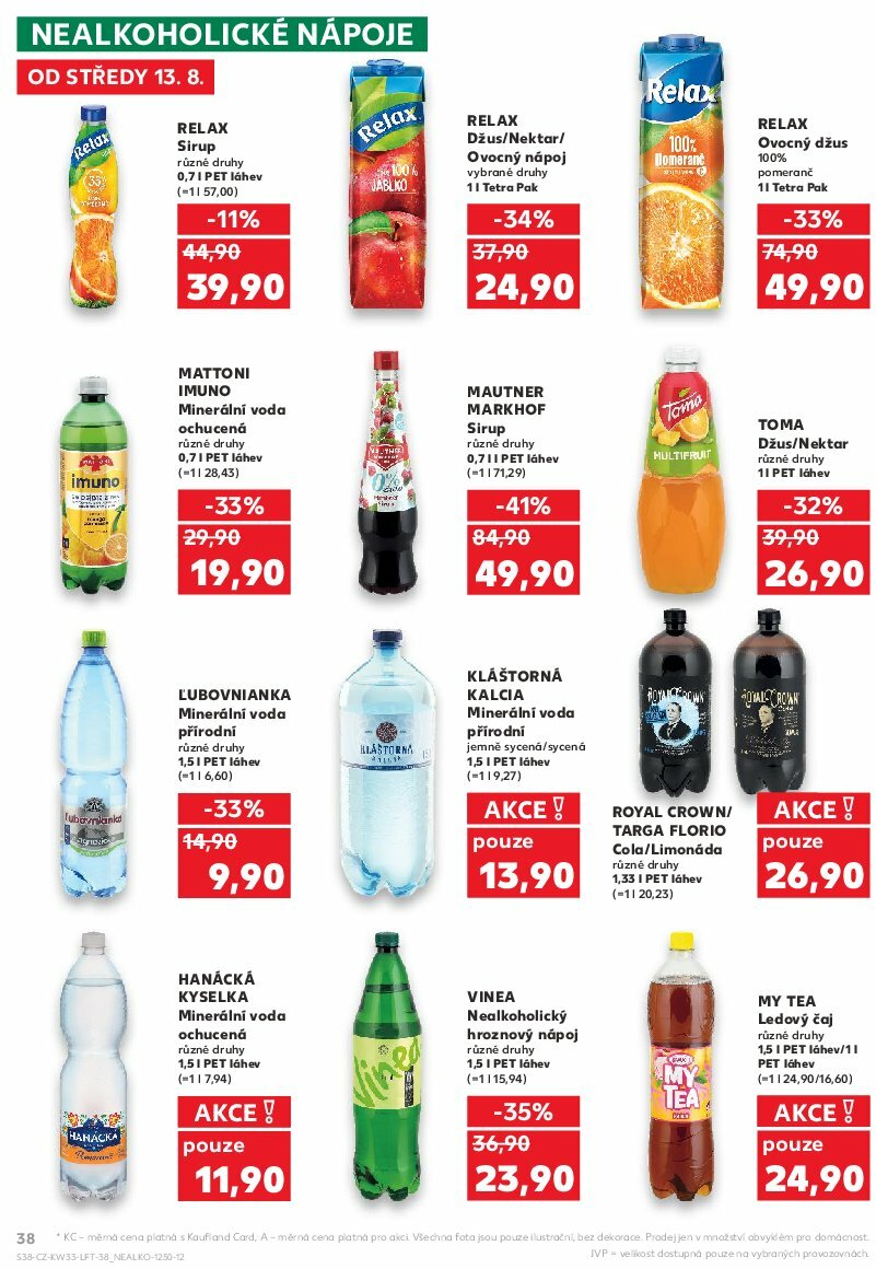 kaufland - Leták Kaufland Ostrava od 13.08. do 19.08. - page: 38