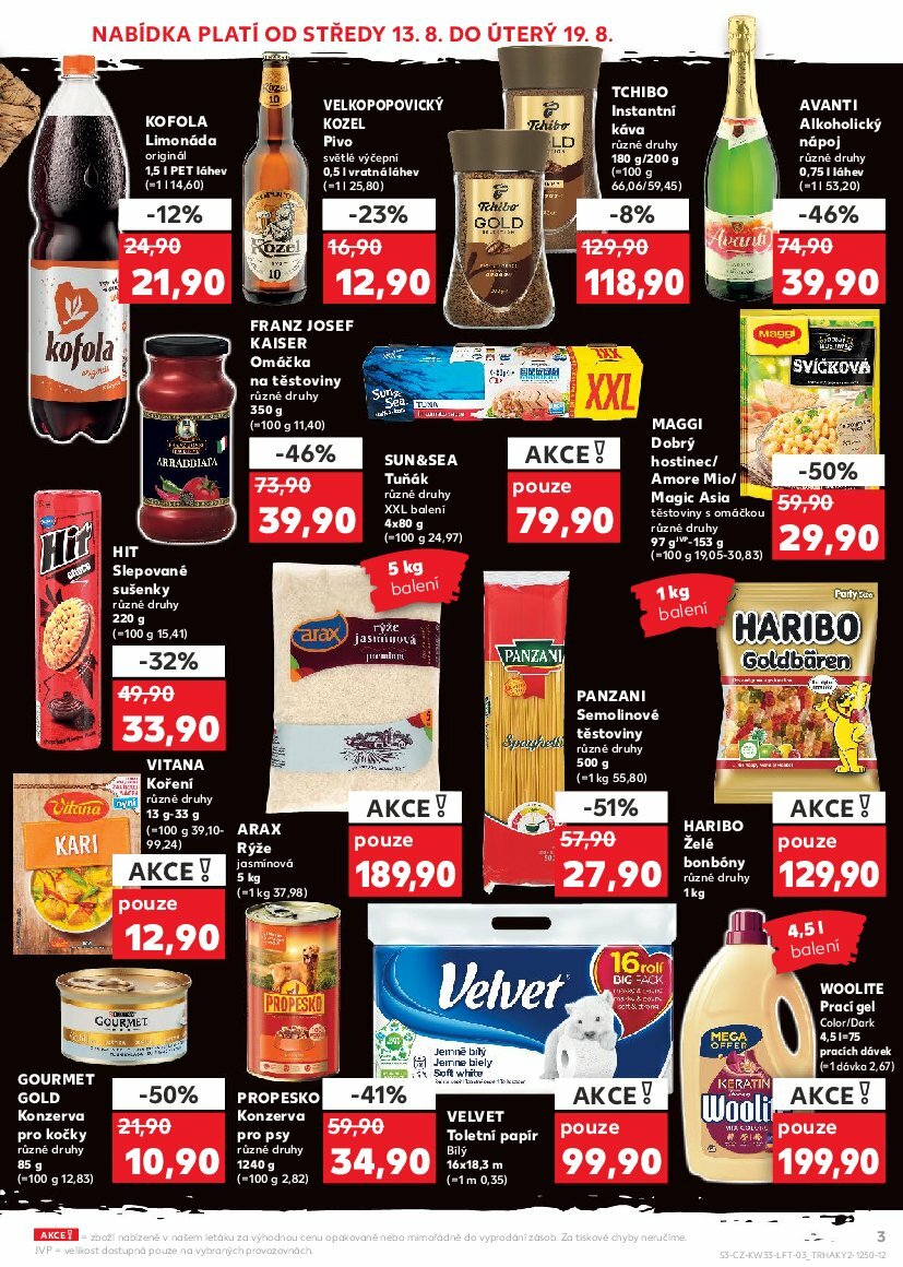 kaufland - Leták Kaufland Karviná od 13.08. do 19.08. - page: 3
