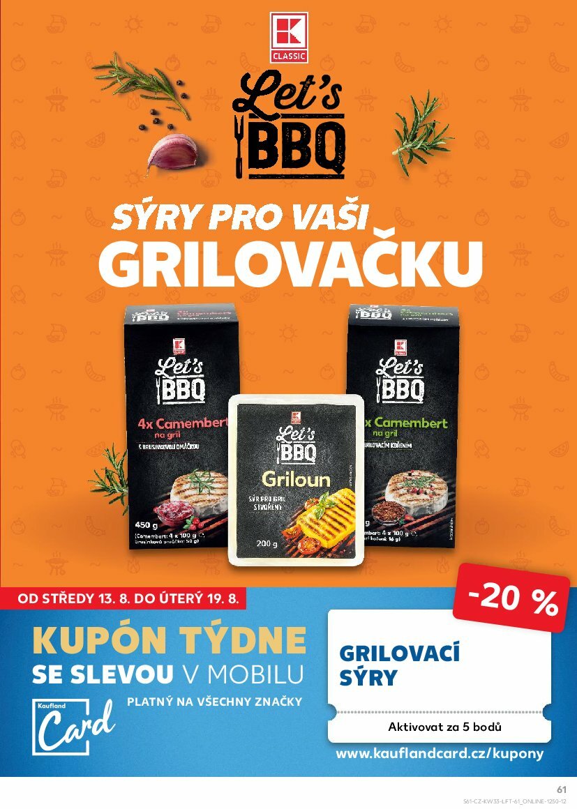 kaufland - Leták Kaufland Karviná od 13.08. do 19.08. - page: 61