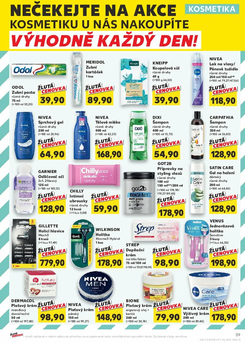 kaufland - Leták Kaufland Karviná od 13.08. do 19.08. - page: 39