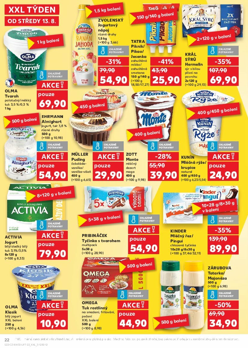 kaufland - Leták Kaufland Karviná od 13.08. do 19.08. - page: 22