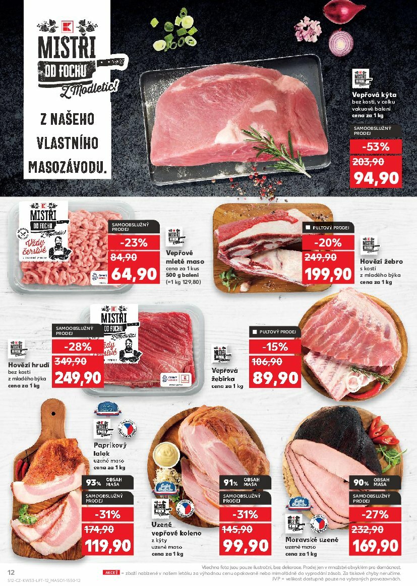 kaufland - Leták Kaufland Praha 4 od 13.08. do 19.08. - page: 12