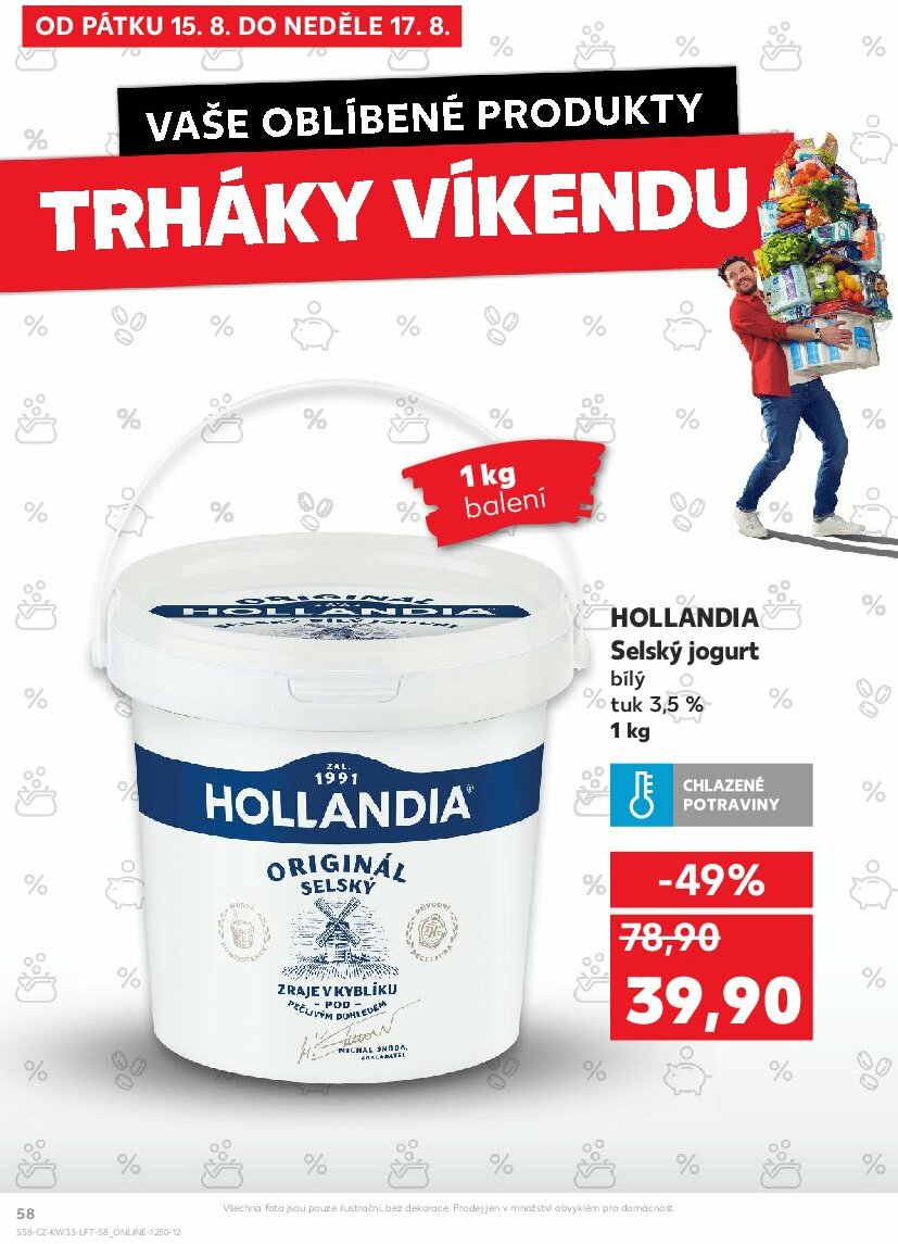 kaufland - Leták Kaufland Praha 4 od 13.08. do 19.08. - page: 58