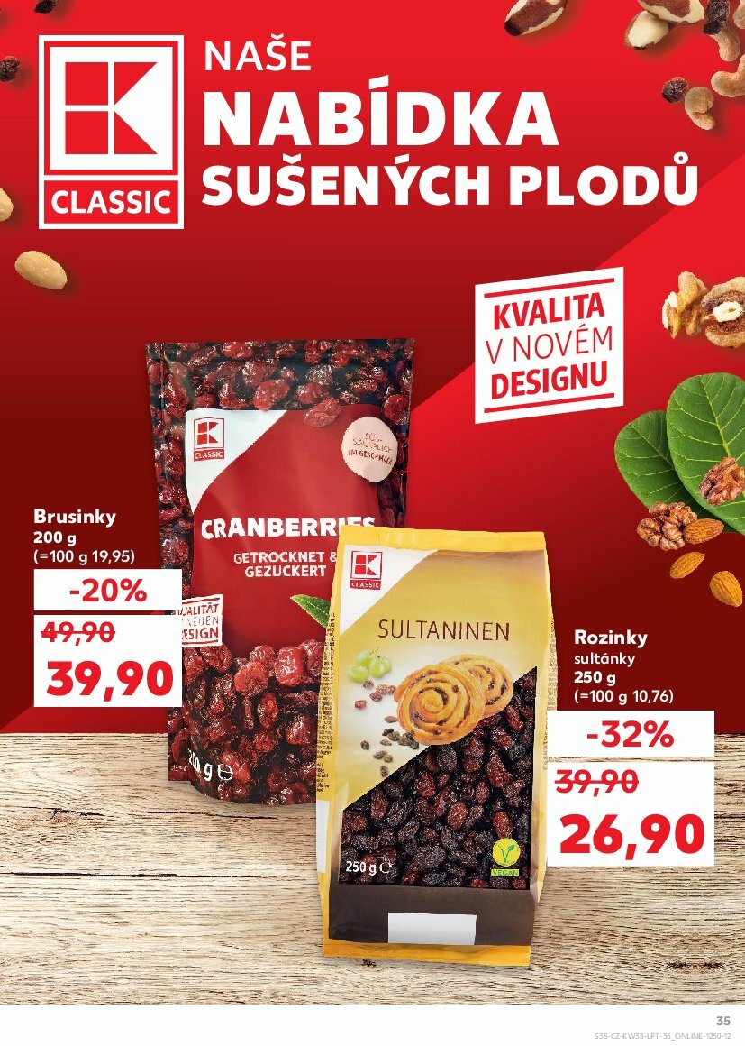kaufland - Leták Kaufland Praha 4 od 13.08. do 19.08. - page: 35