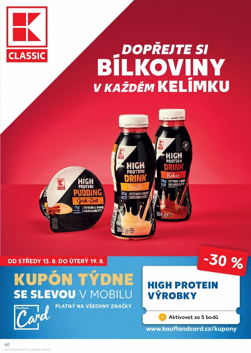 kaufland - Leták Kaufland Praha 4 od 13.08. do 19.08. - page: 60