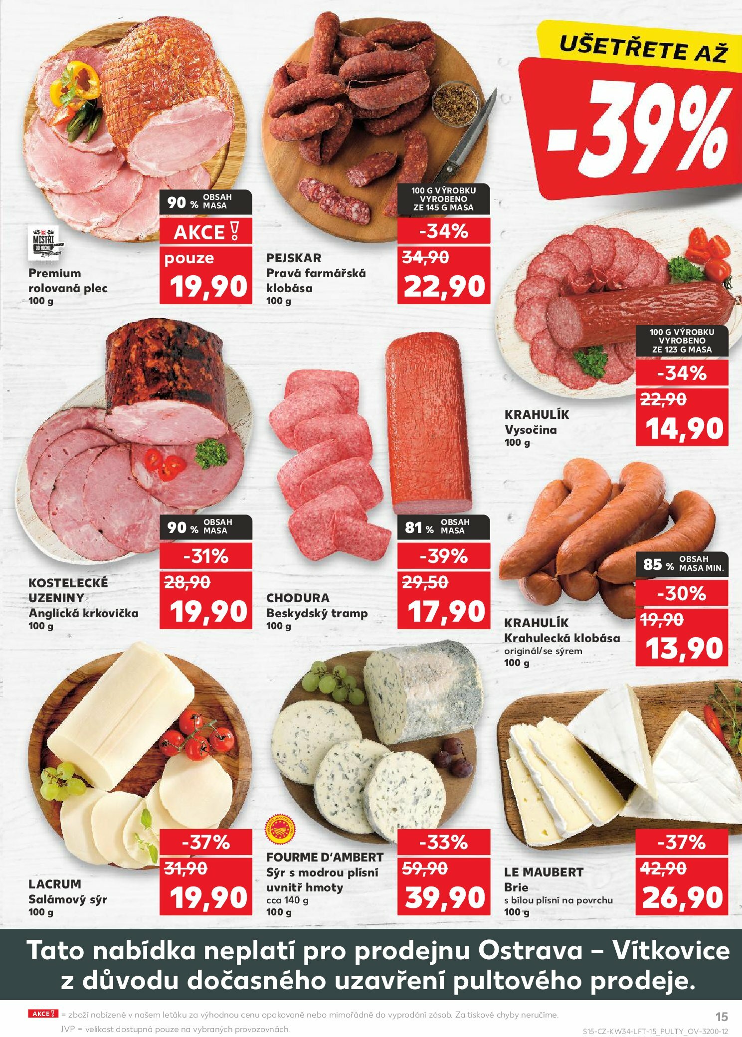 kaufland - Leták Kaufland Ostrava od 20.08. do 26.08. - page: 15