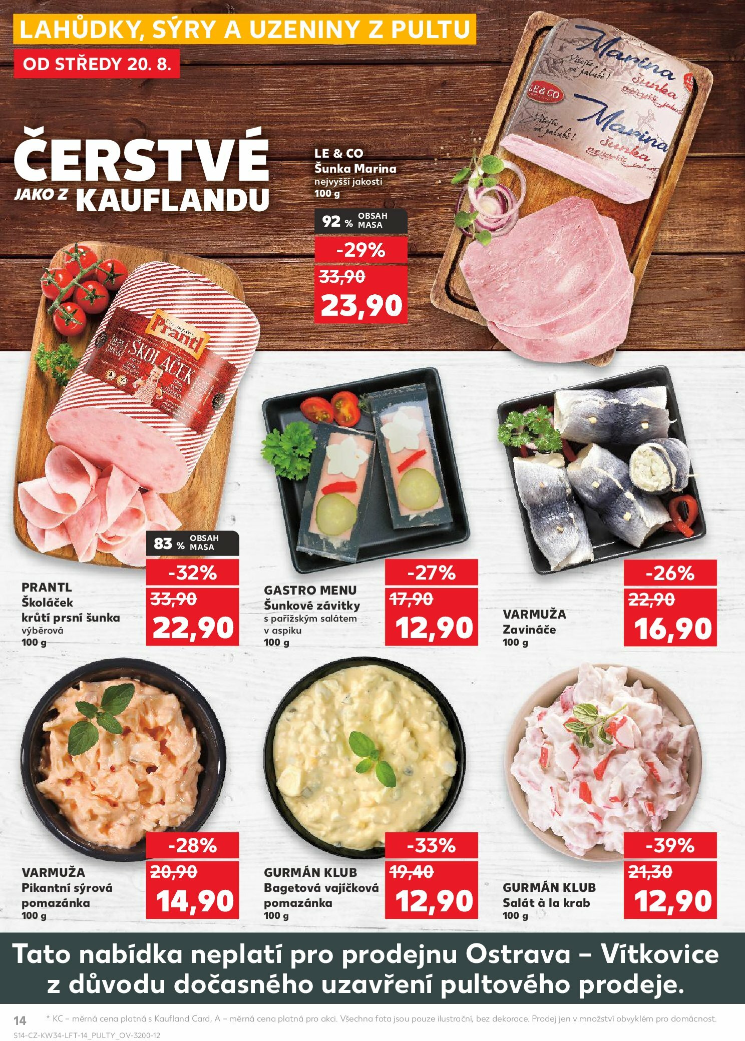 kaufland - Leták Kaufland Ostrava od 20.08. do 26.08. - page: 14