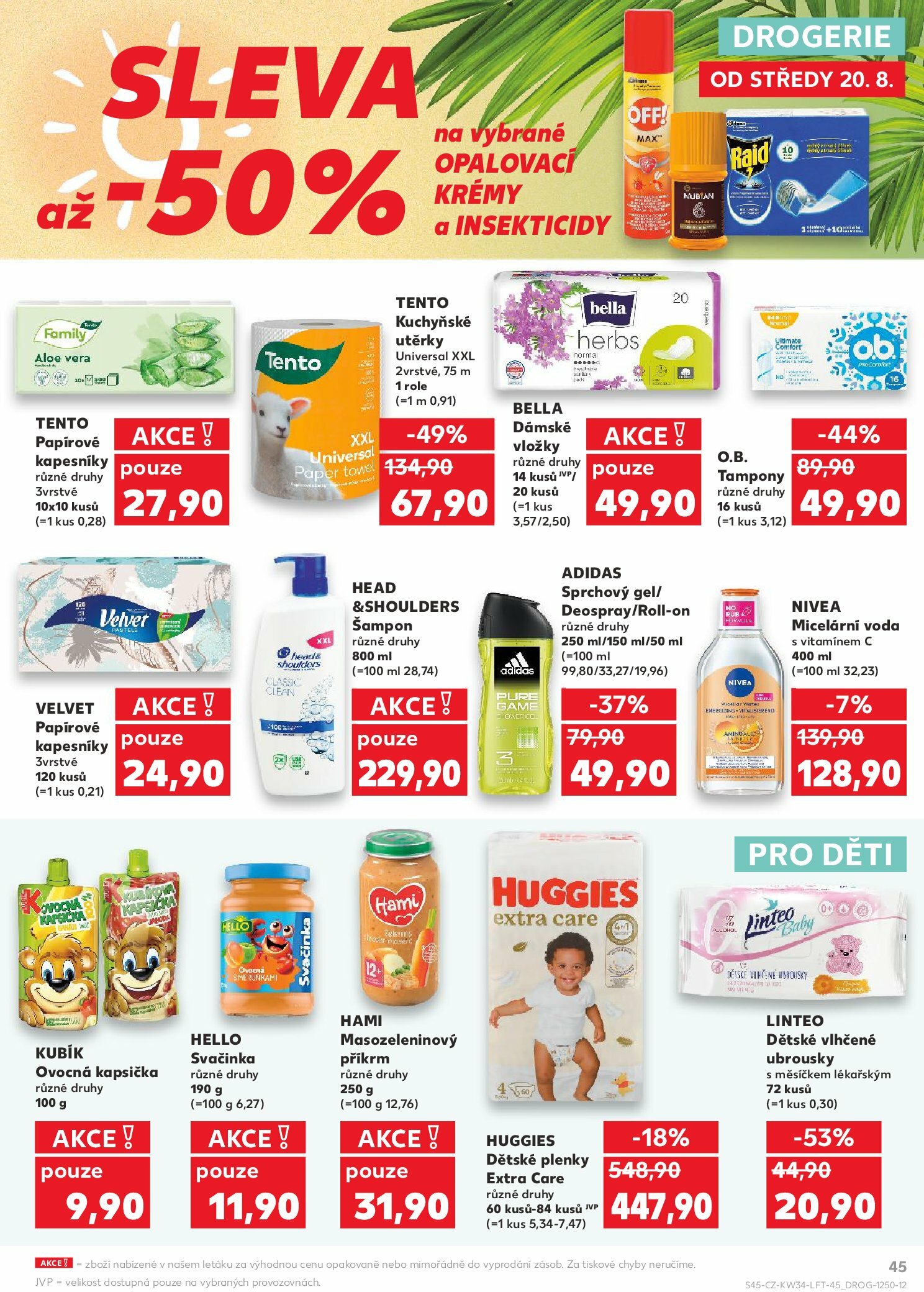 kaufland - Leták Kaufland Ostrava od 20.08. do 26.08. - page: 45