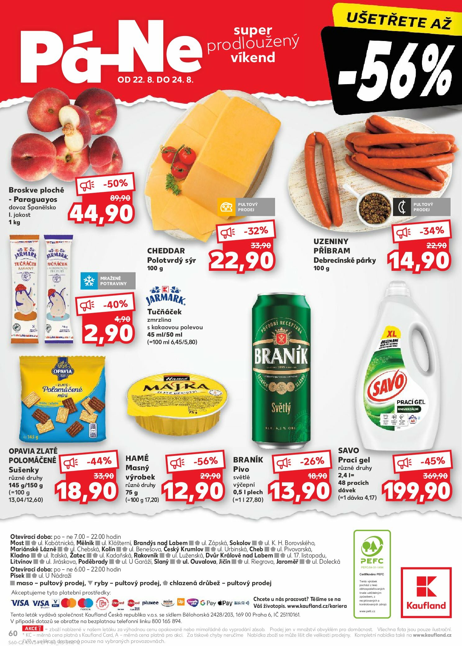 kaufland - Leták Kaufland Kolín od 20.08. do 26.08. - page: 60