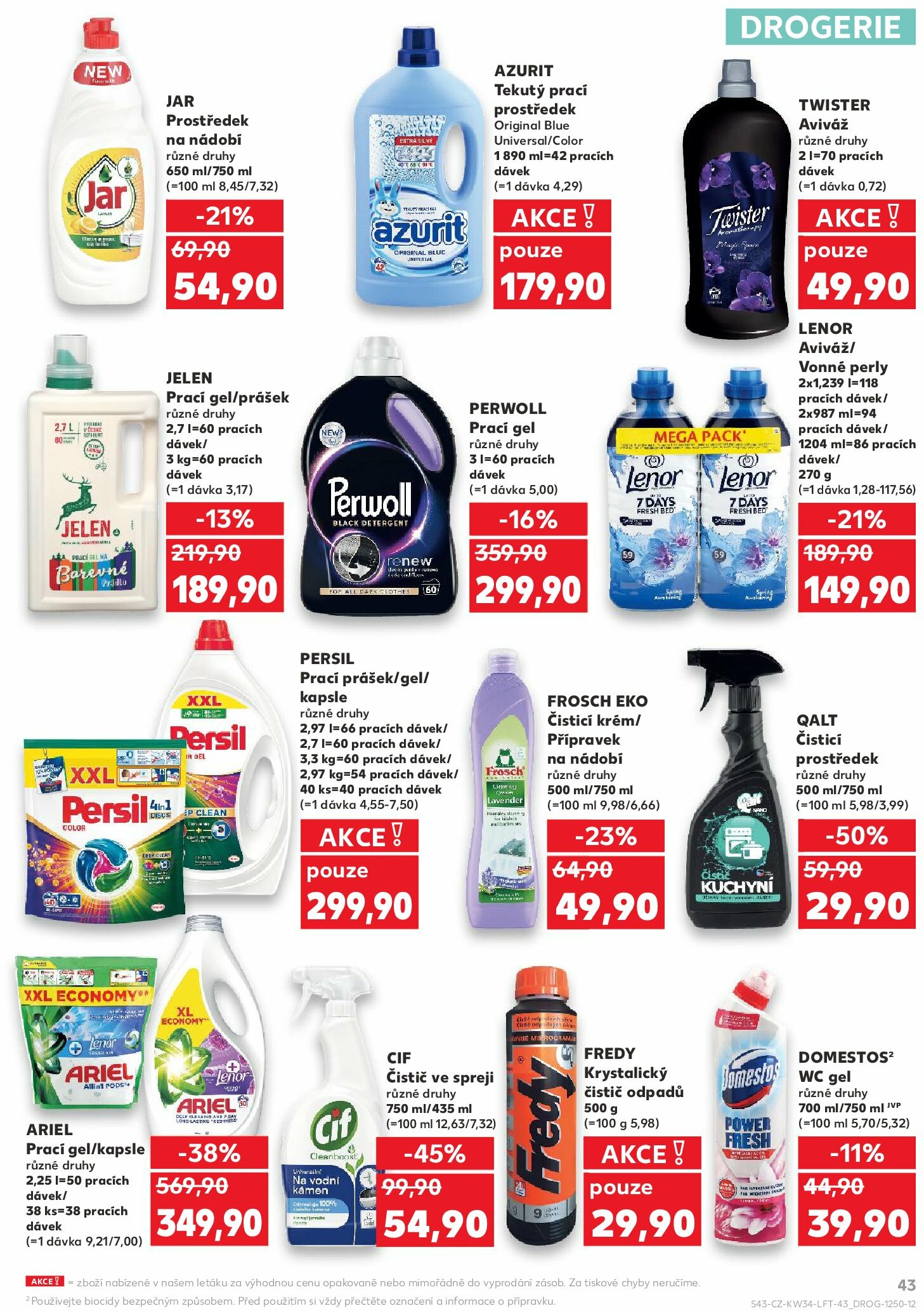 kaufland - Leták Kaufland Kolín od 20.08. do 26.08. - page: 43