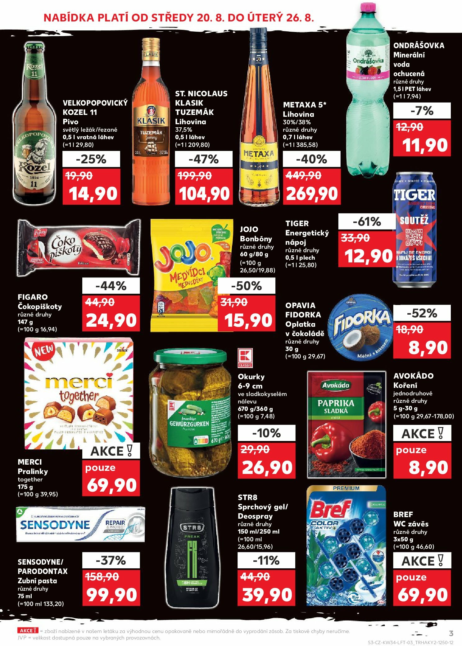 kaufland - Leták Kaufland Karviná od 20.08. do 26.08. - page: 3