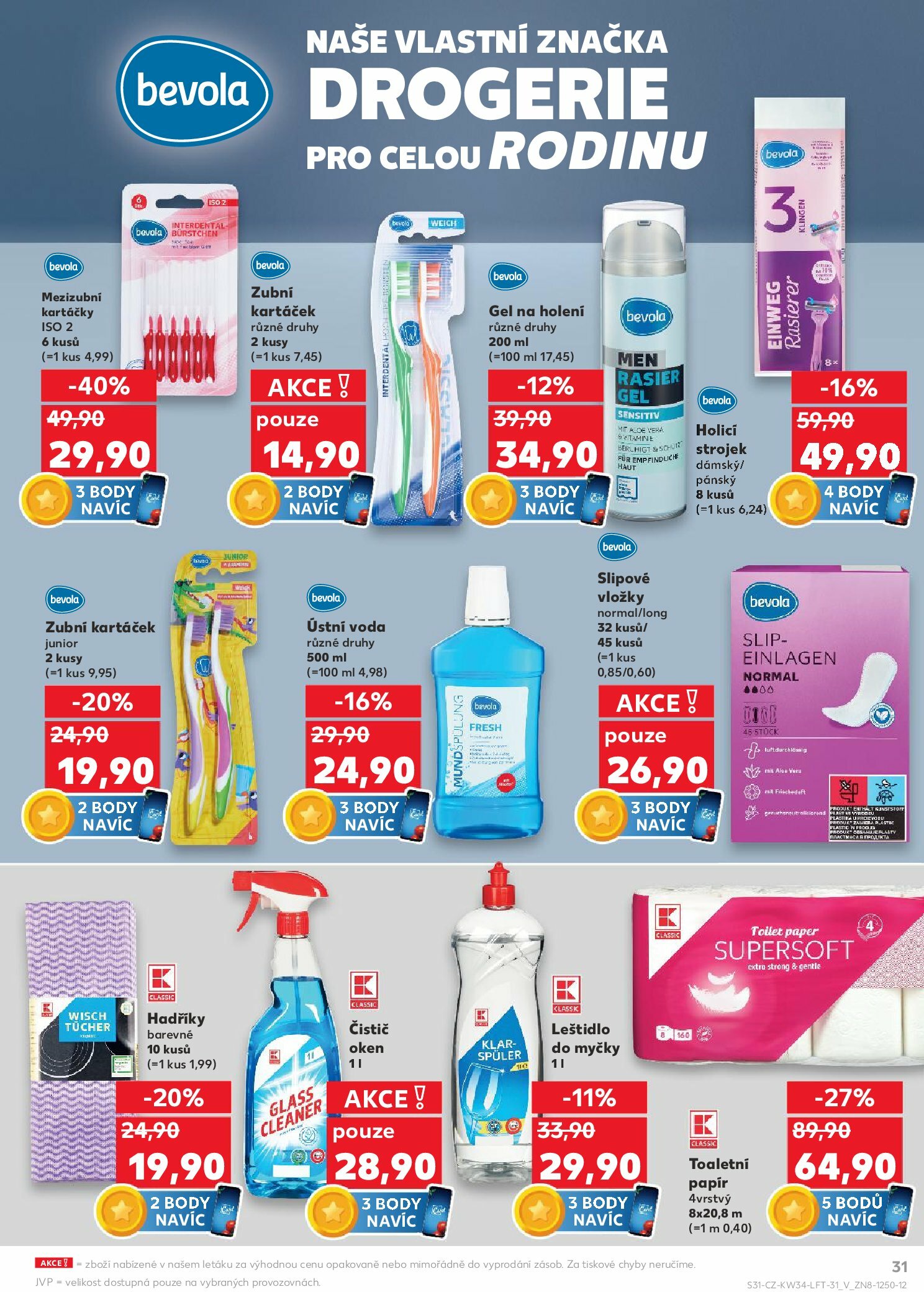kaufland - Leták Kaufland Karviná od 20.08. do 26.08. - page: 31