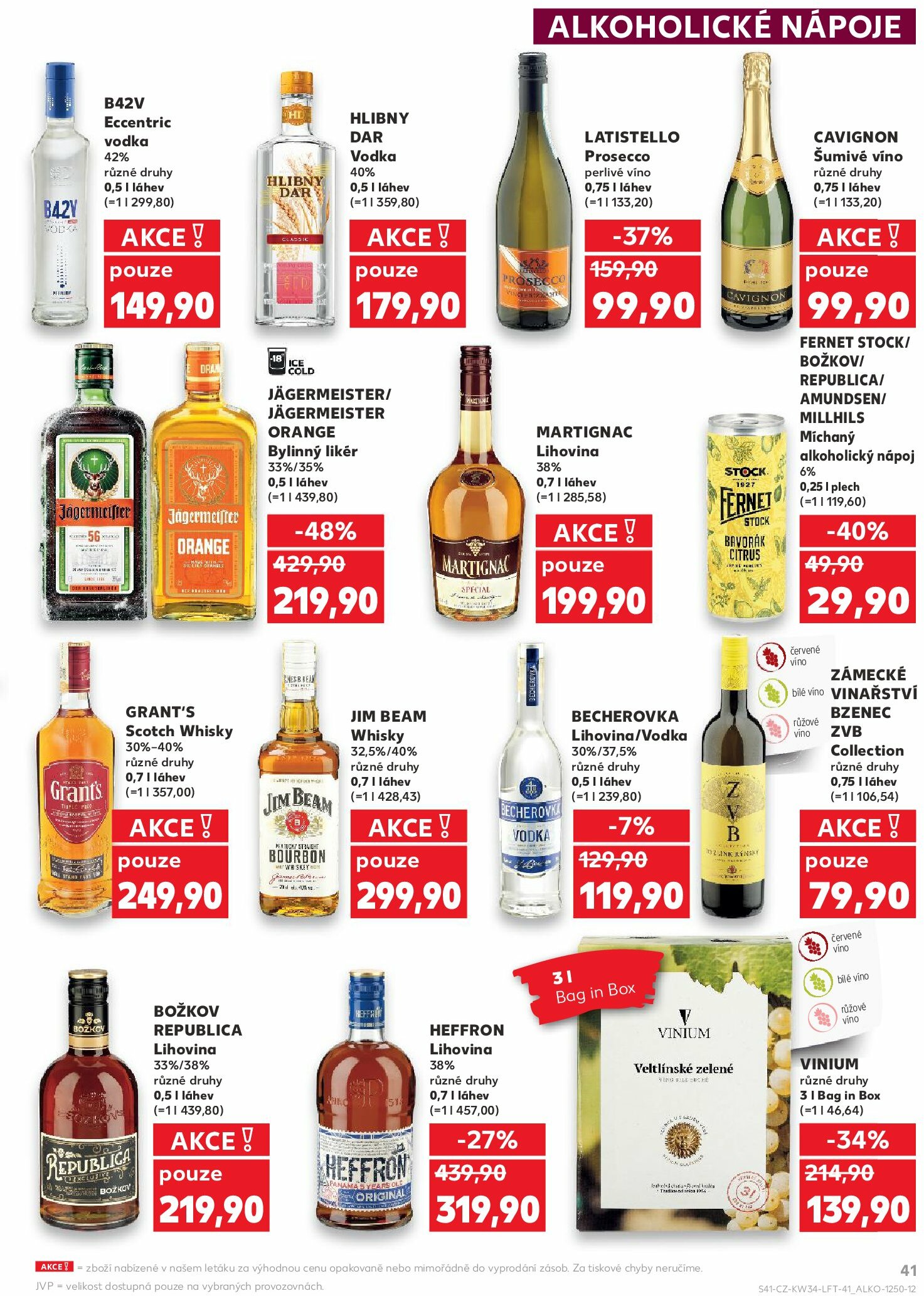 kaufland - Leták Kaufland Praha 4 od 20.08. do 26.08. - page: 41