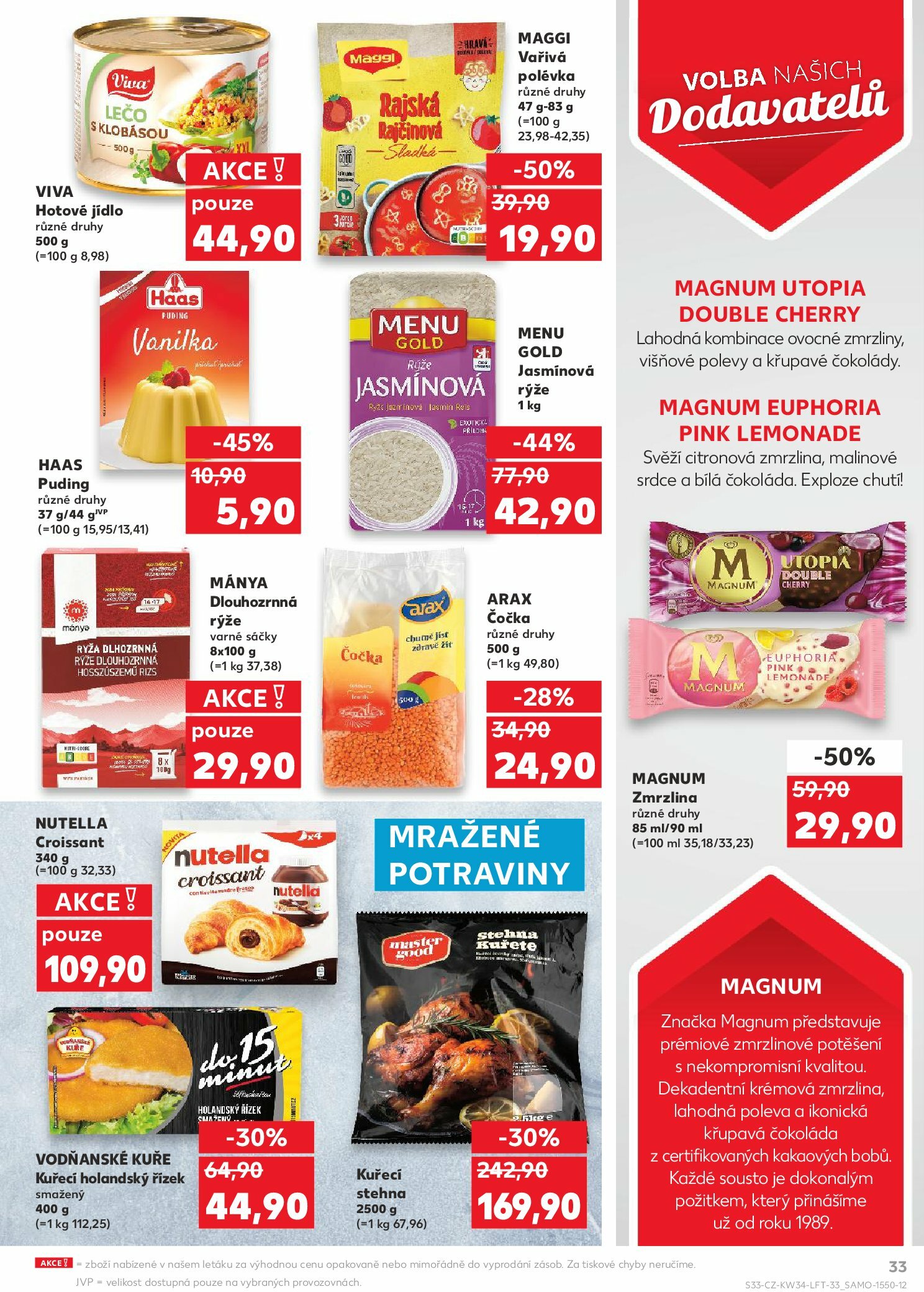 kaufland - Leták Kaufland Praha 4 od 20.08. do 26.08. - page: 33