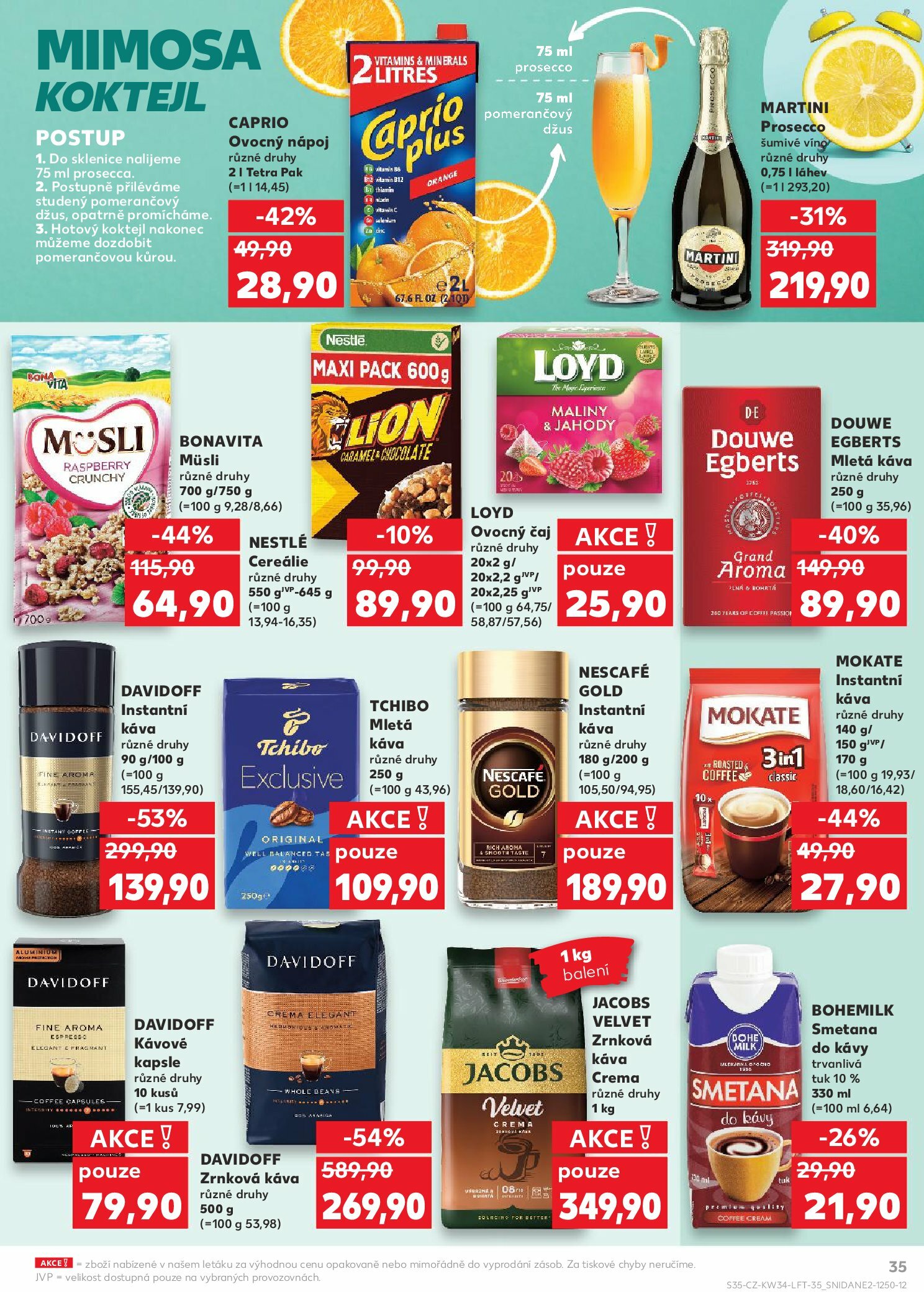 kaufland - Leták Kaufland Praha 4 od 20.08. do 26.08. - page: 35