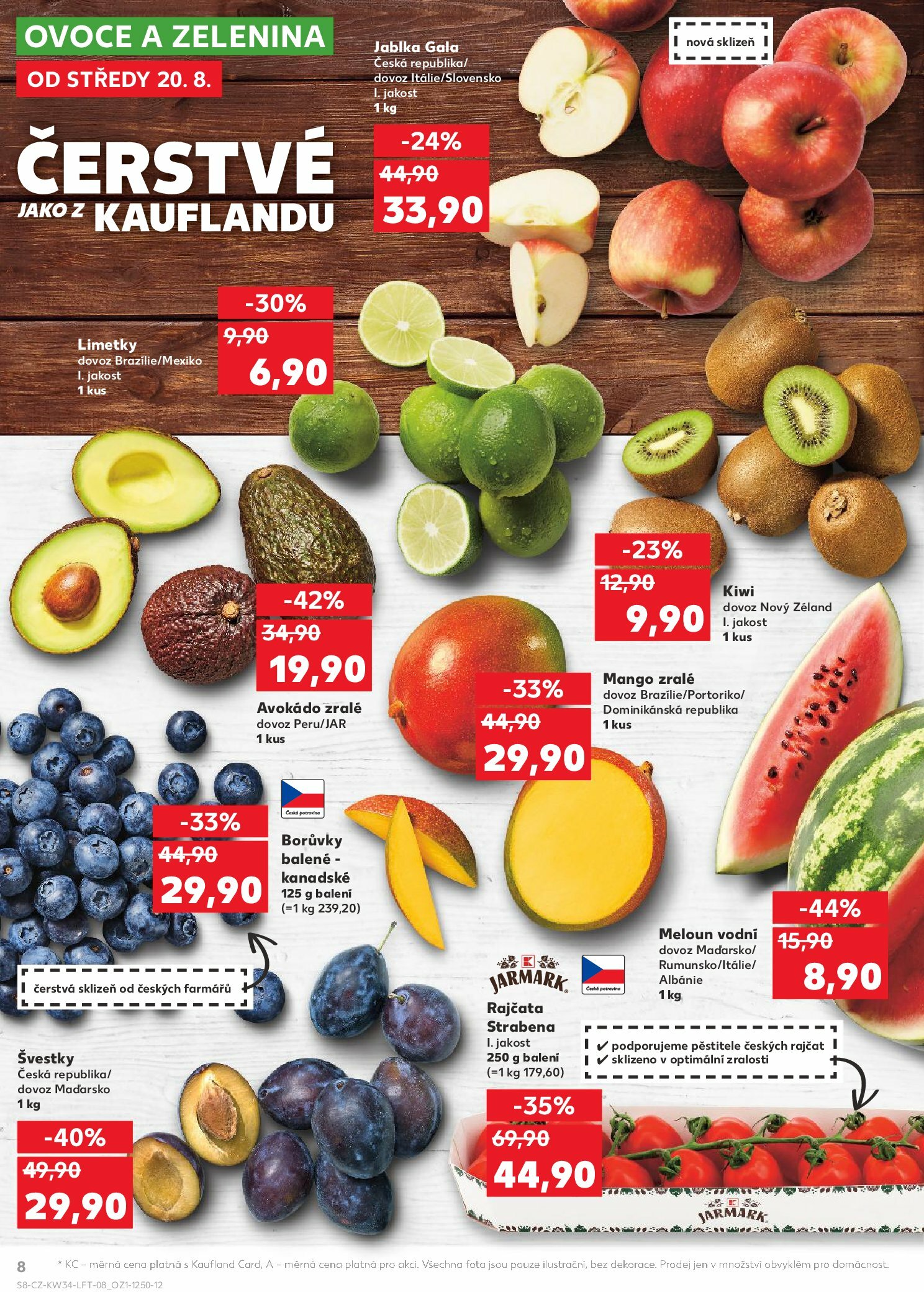 kaufland - Leták Kaufland Praha 4 od 20.08. do 26.08. - page: 8
