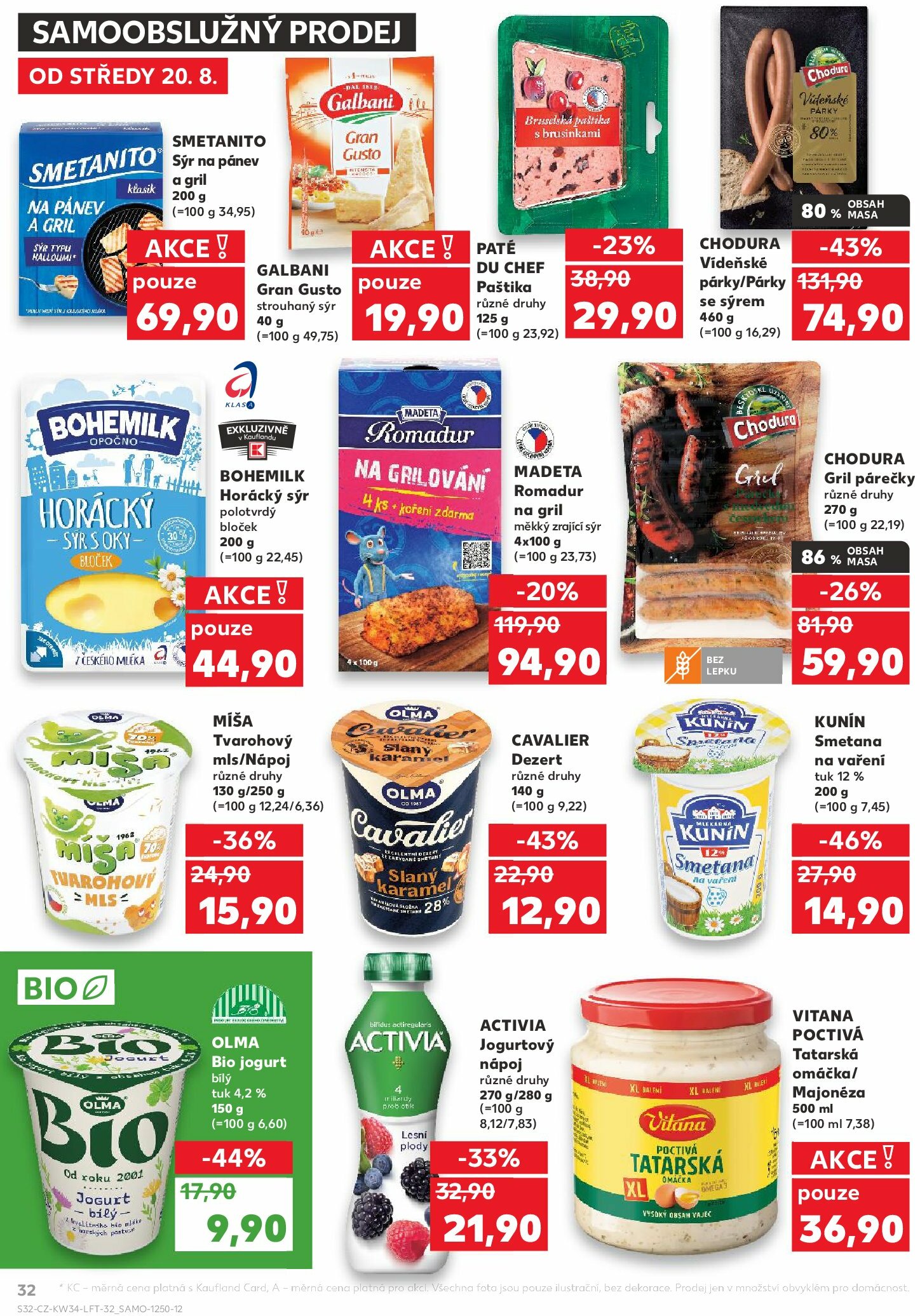 kaufland - Leták Kaufland Praha 4 od 20.08. do 26.08. - page: 32
