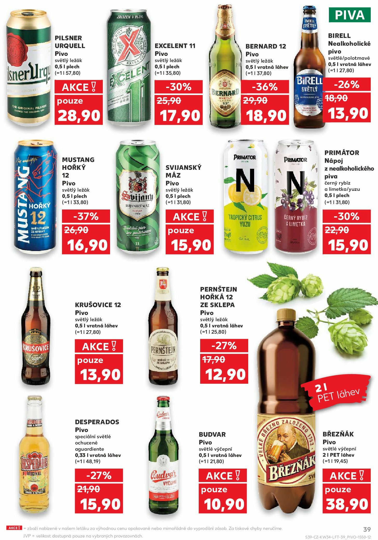 kaufland - Leták Kaufland Brno od 20.08. do 26.08. - page: 39
