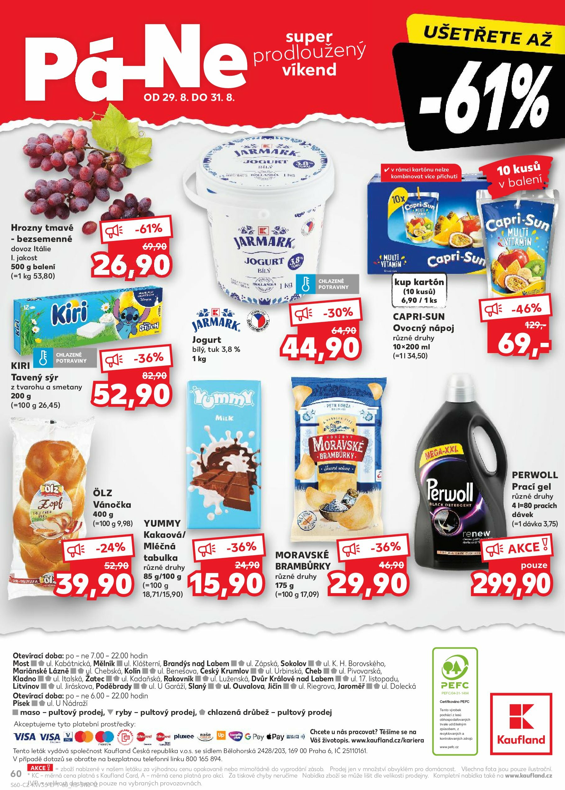 kaufland - Leták Kaufland Kolín od 27.08. do 02.09. - page: 60 kaufland - Leták Kaufland Kolín od 27.08. do 02.09. - page: 60