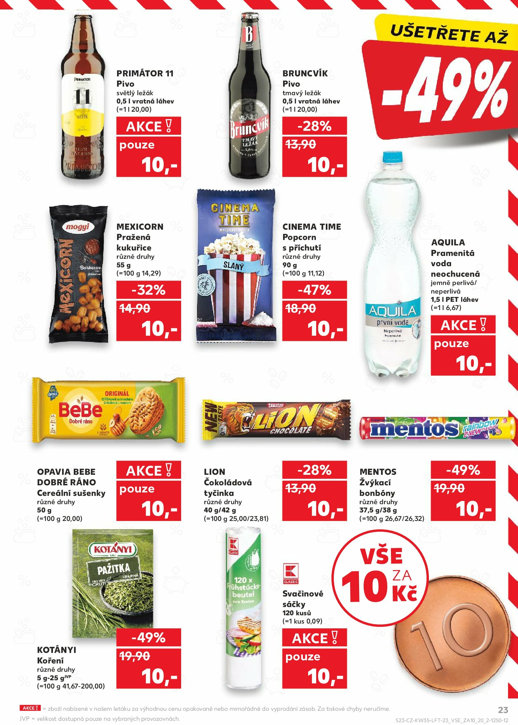 kaufland - Leták Kaufland Kolín od 27.08. do 02.09. - page: 23 kaufland - Leták Kaufland Kolín od 27.08. do 02.09. - page: 23