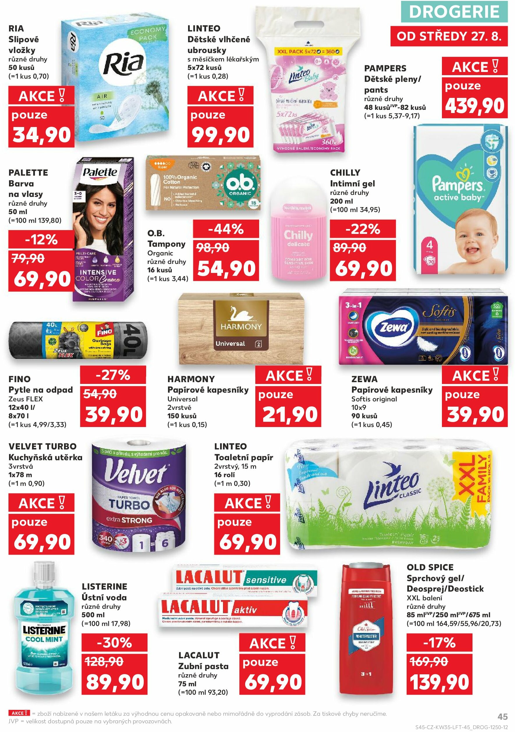 kaufland - Leták Kaufland Ostrava od 27.08. do 02.09. - page: 45 kaufland - Leták Kaufland Ostrava od 27.08. do 02.09. - page: 45