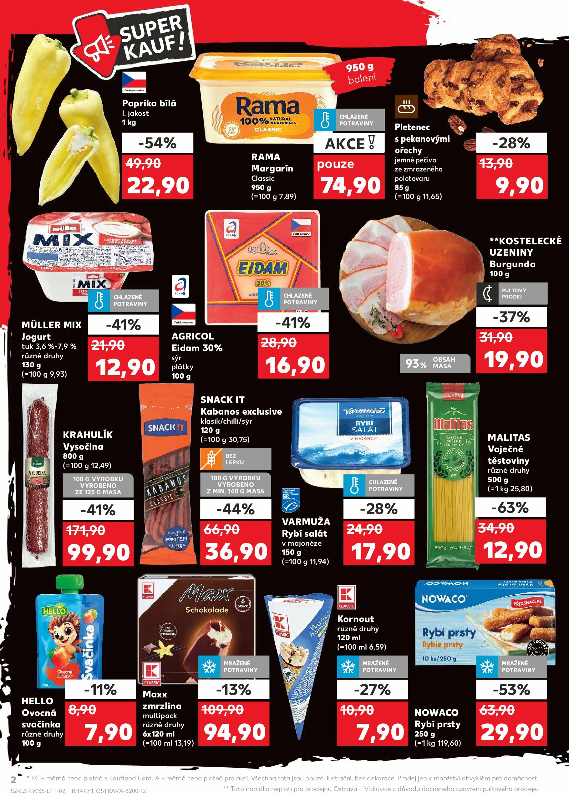 kaufland - Leták Kaufland Ostrava od 27.08. do 02.09. - page: 2 kaufland - Leták Kaufland Ostrava od 27.08. do 02.09. - page: 2