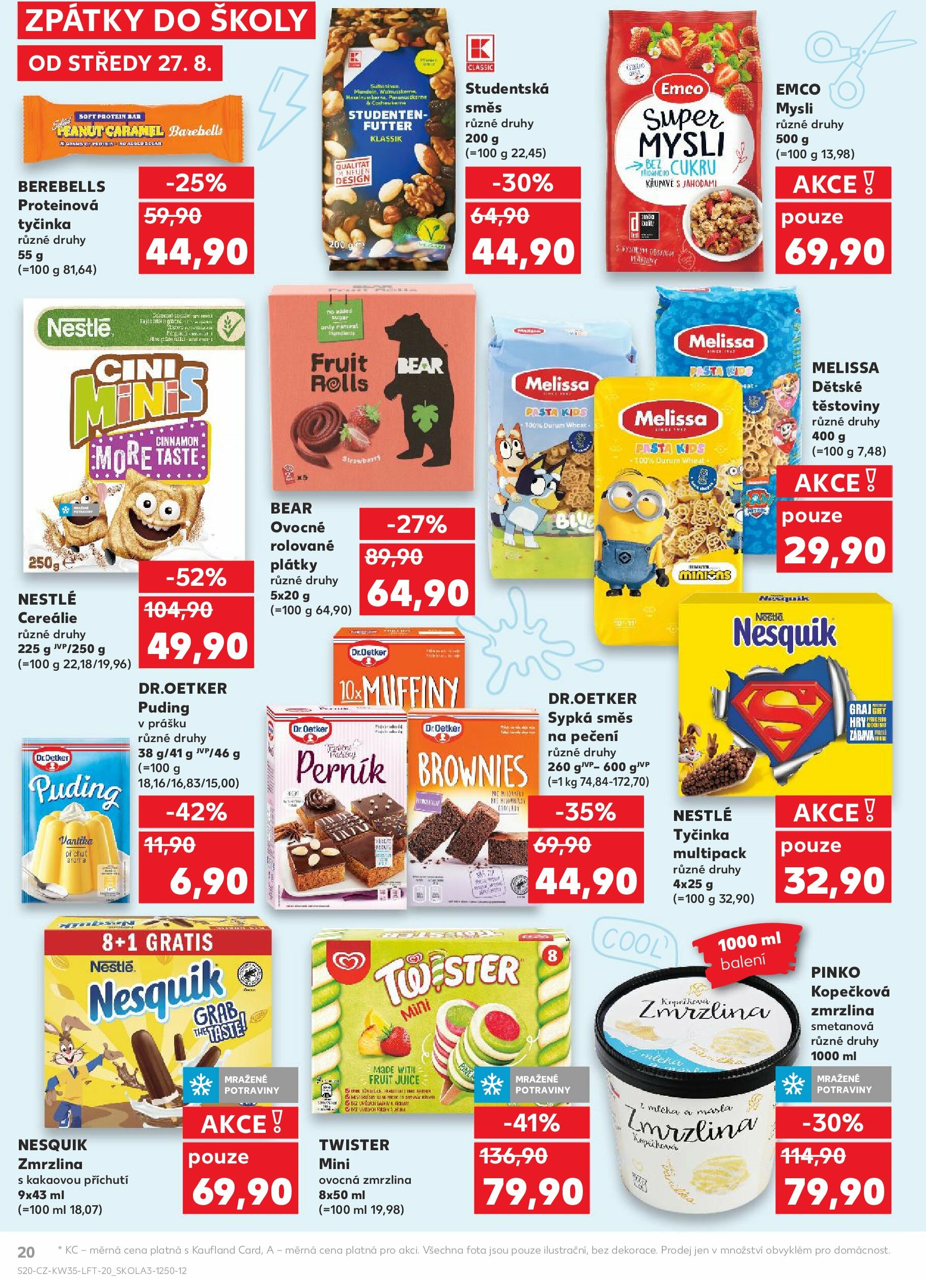 kaufland - Leták Kaufland Ostrava od 27.08. do 02.09. - page: 20 kaufland - Leták Kaufland Ostrava od 27.08. do 02.09. - page: 20