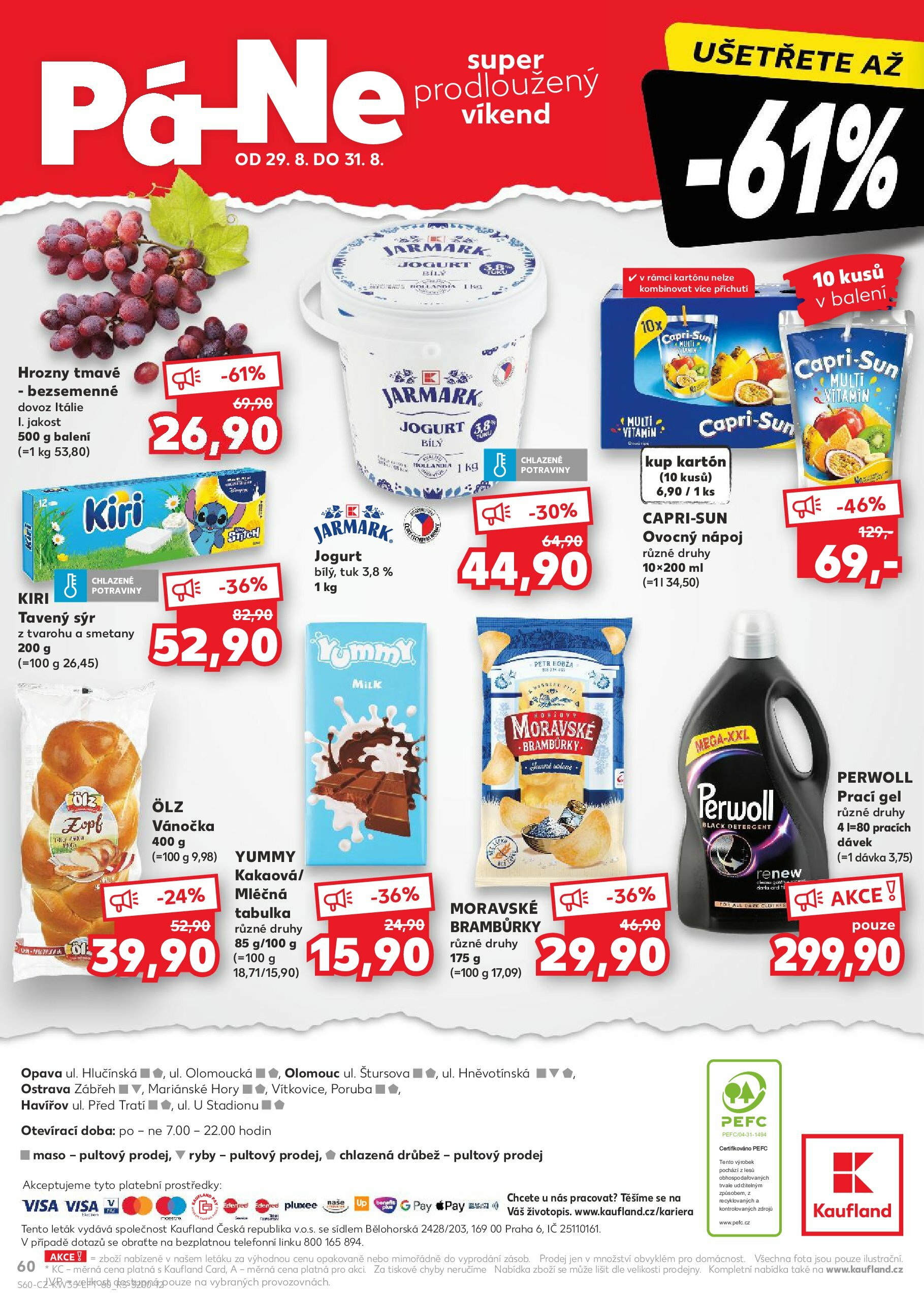 kaufland - Leták Kaufland Ostrava od 27.08. do 02.09. - page: 60 kaufland - Leták Kaufland Ostrava od 27.08. do 02.09. - page: 60