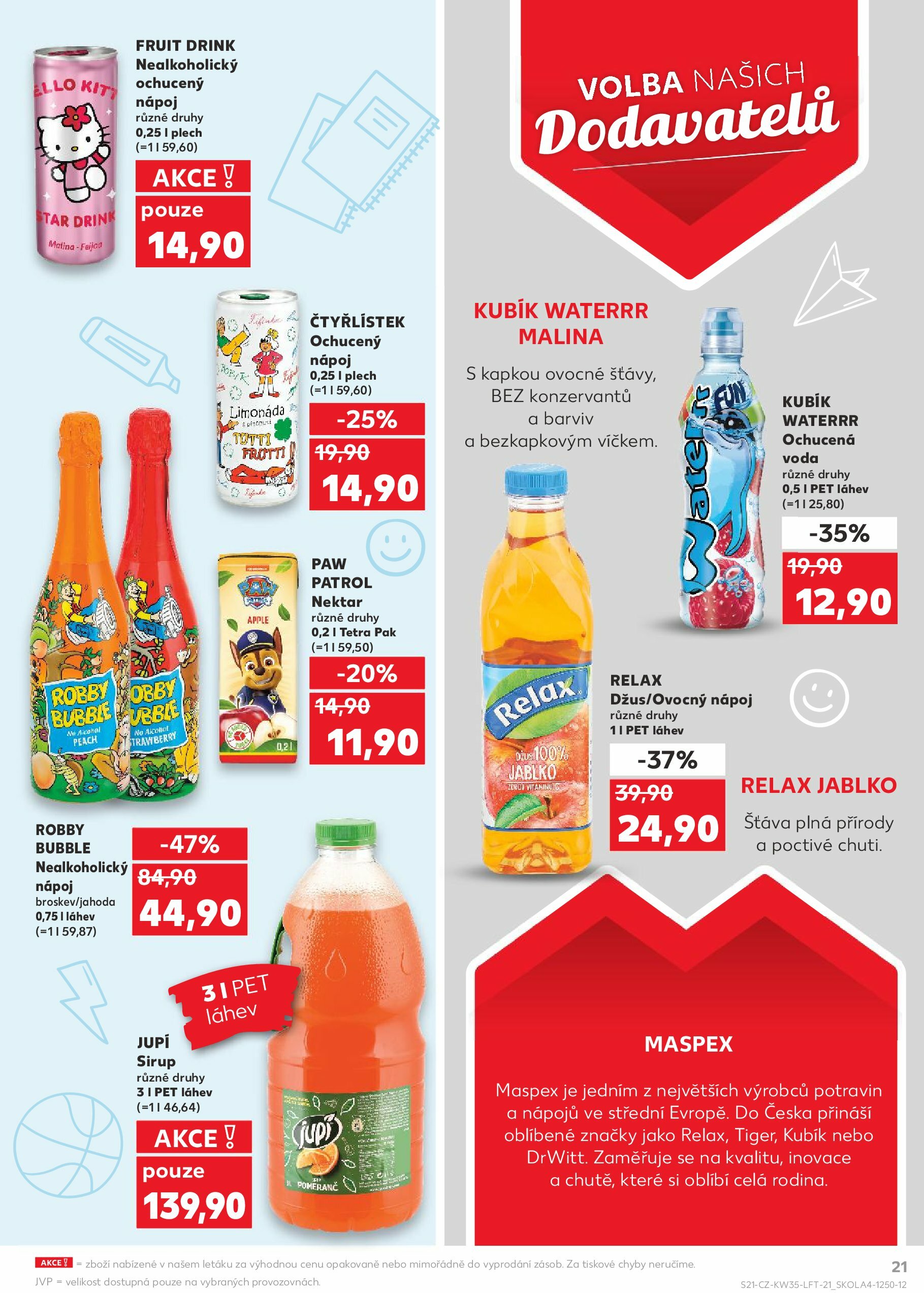 kaufland - Leták Kaufland Ostrava od 27.08. do 02.09. - page: 21 kaufland - Leták Kaufland Ostrava od 27.08. do 02.09. - page: 21