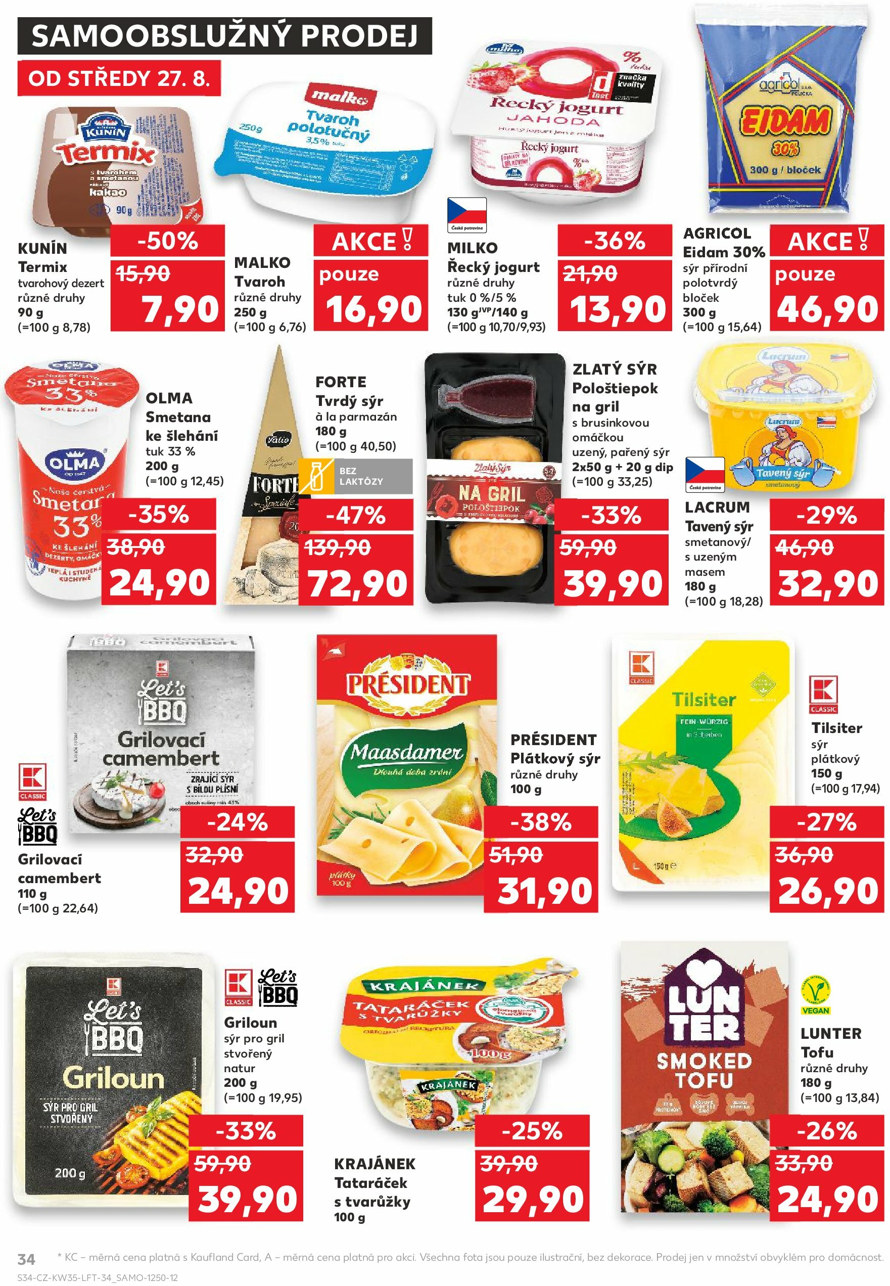 kaufland - Leták Kaufland Ostrava od 27.08. do 02.09. - page: 34 kaufland - Leták Kaufland Ostrava od 27.08. do 02.09. - page: 34