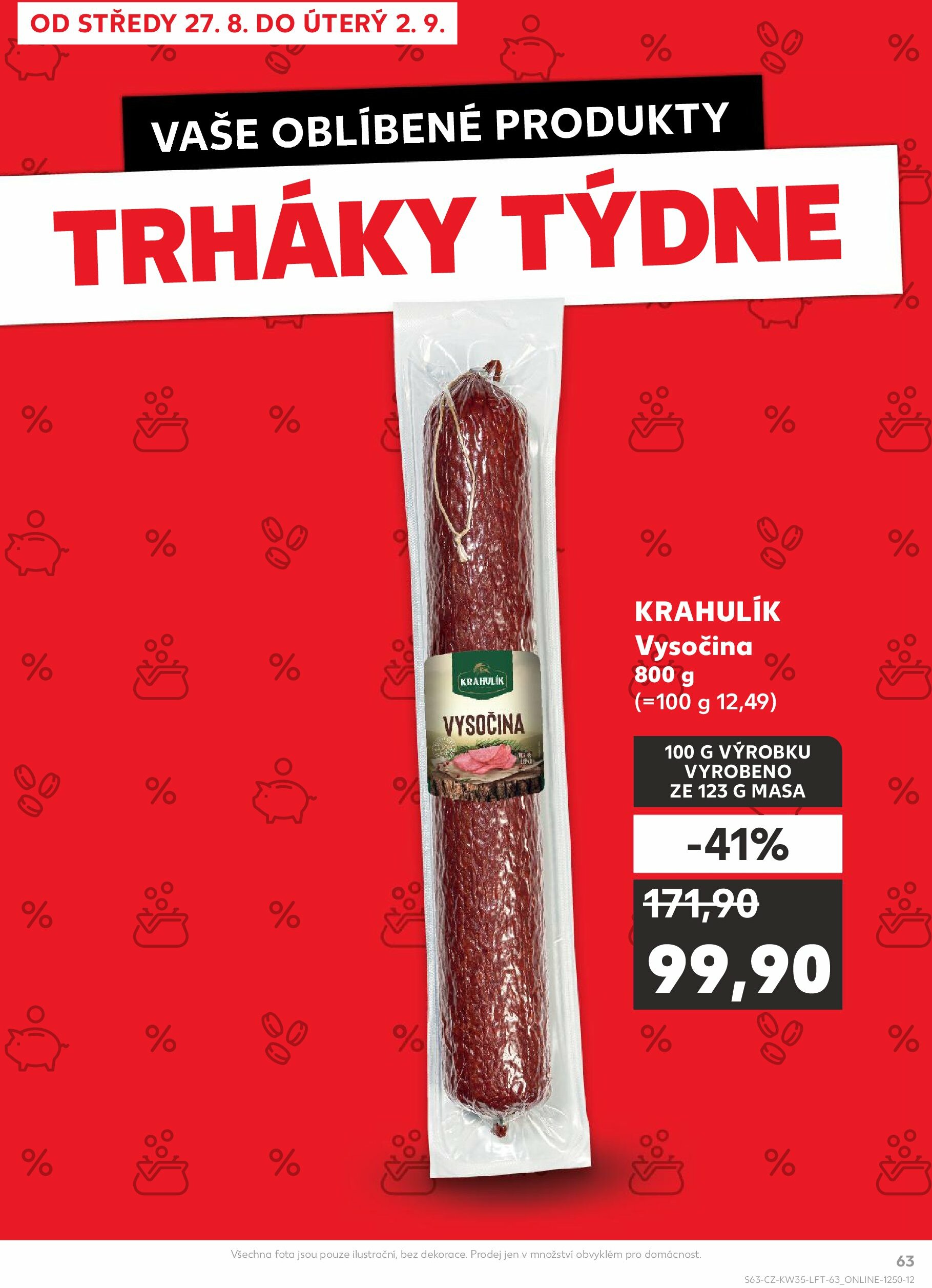 kaufland - Leták Kaufland Ostrava od 27.08. do 02.09. - page: 63 kaufland - Leták Kaufland Ostrava od 27.08. do 02.09. - page: 63