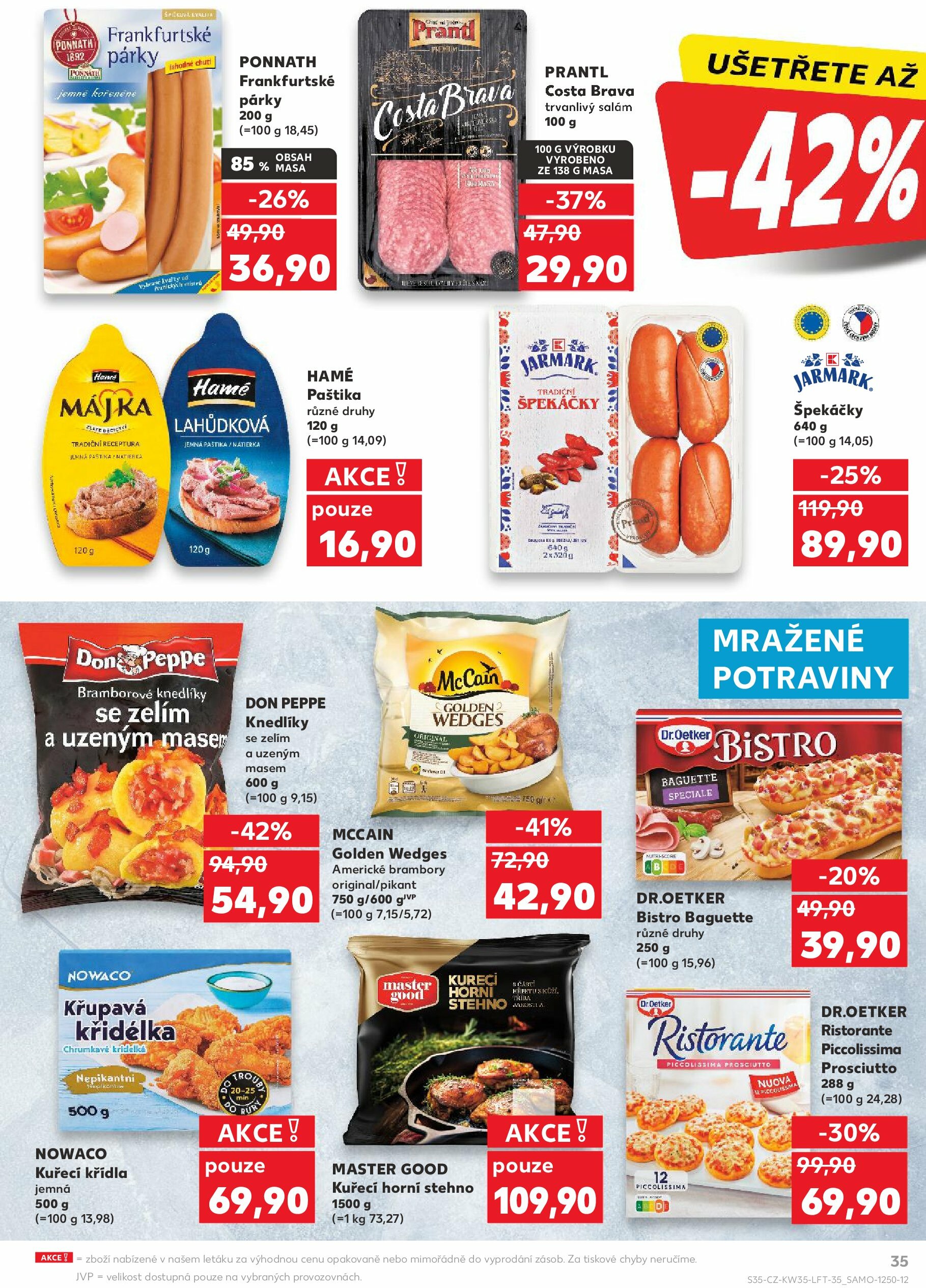 kaufland - Leták Kaufland Ostrava od 27.08. do 02.09. - page: 35 kaufland - Leták Kaufland Ostrava od 27.08. do 02.09. - page: 35