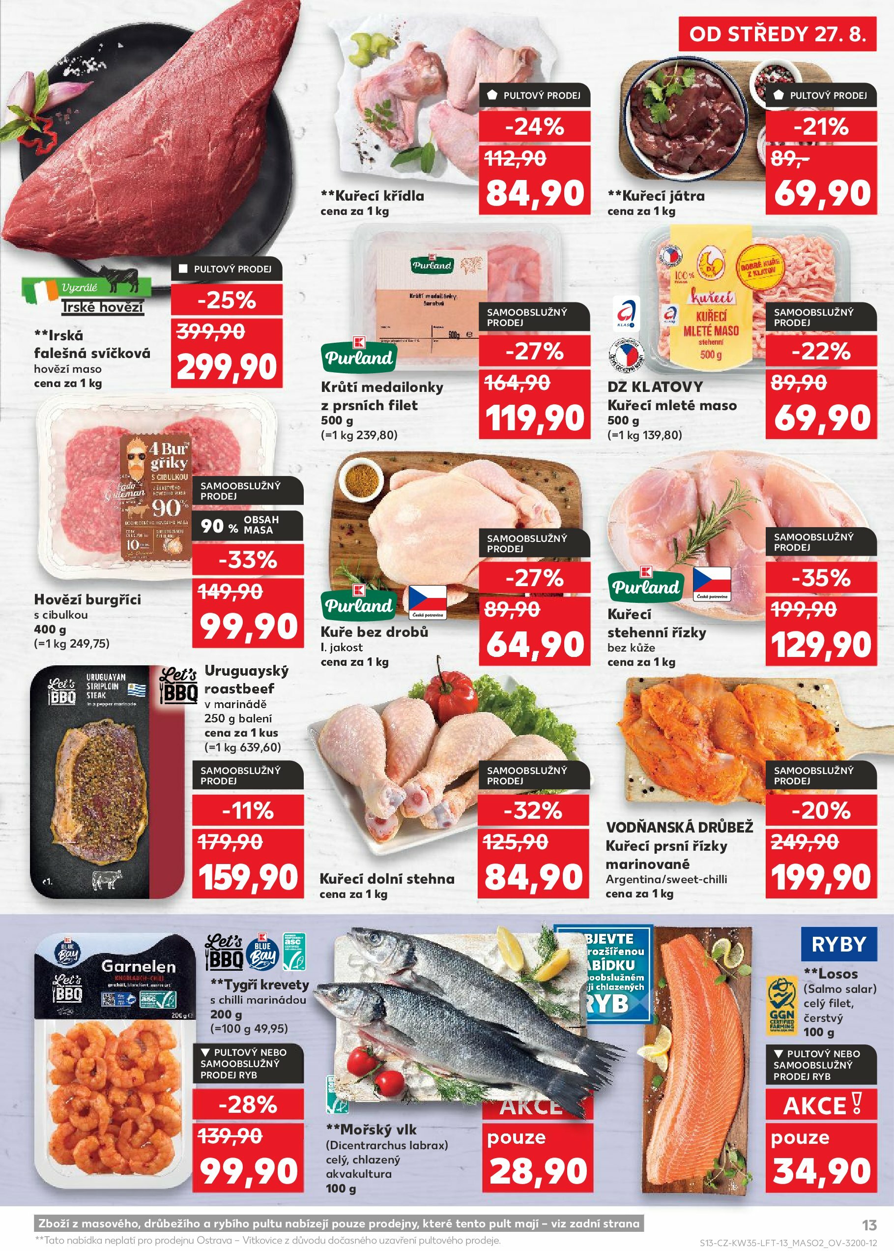kaufland - Leták Kaufland Ostrava od 27.08. do 02.09. - page: 13 kaufland - Leták Kaufland Ostrava od 27.08. do 02.09. - page: 13