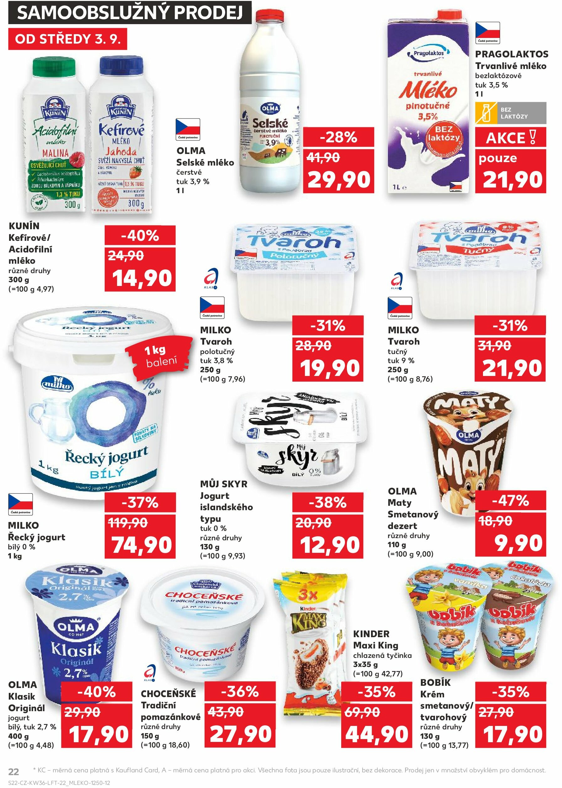 kaufland - Leták Kaufland Karviná od 03.09. do 09.09. - page: 22 kaufland - Leták Kaufland Karviná od 03.09. do 09.09. - page: 22