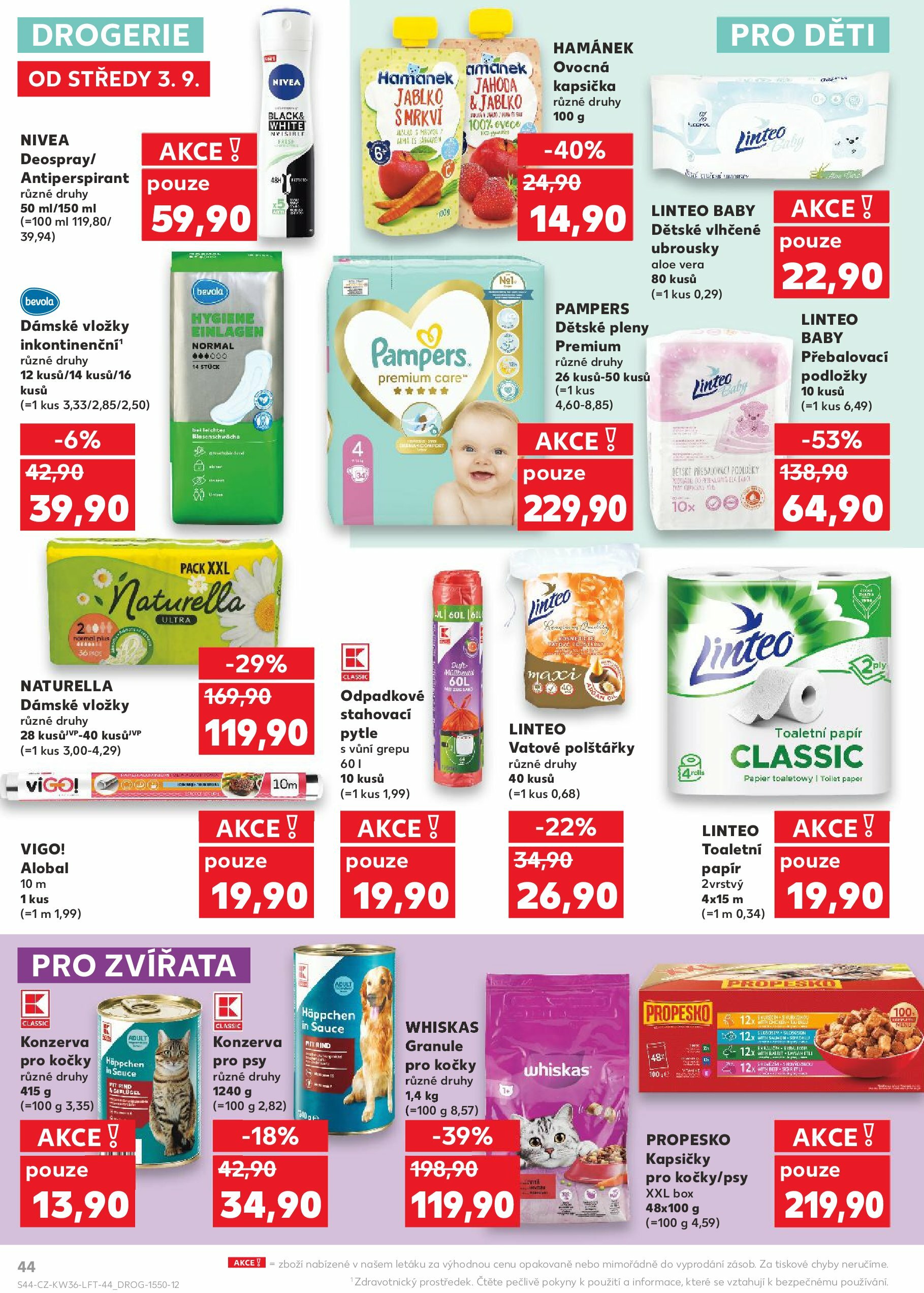 kaufland - Leták Kaufland Kolín od 03.09. do 09.09. - page: 44 kaufland - Leták Kaufland Kolín od 03.09. do 09.09. - page: 44