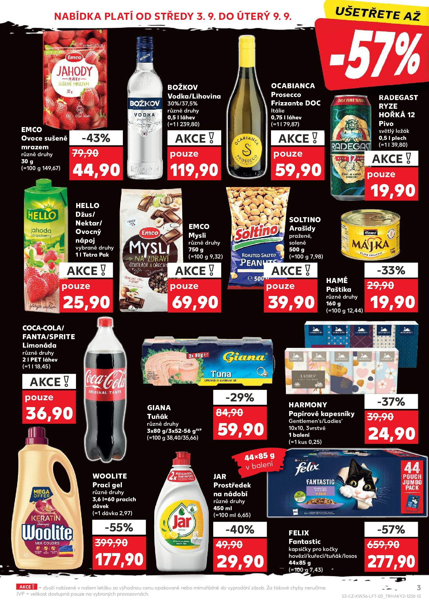kaufland - Leták Kaufland Kolín od 03.09. do 09.09. - page: 3 kaufland - Leták Kaufland Kolín od 03.09. do 09.09. - page: 3