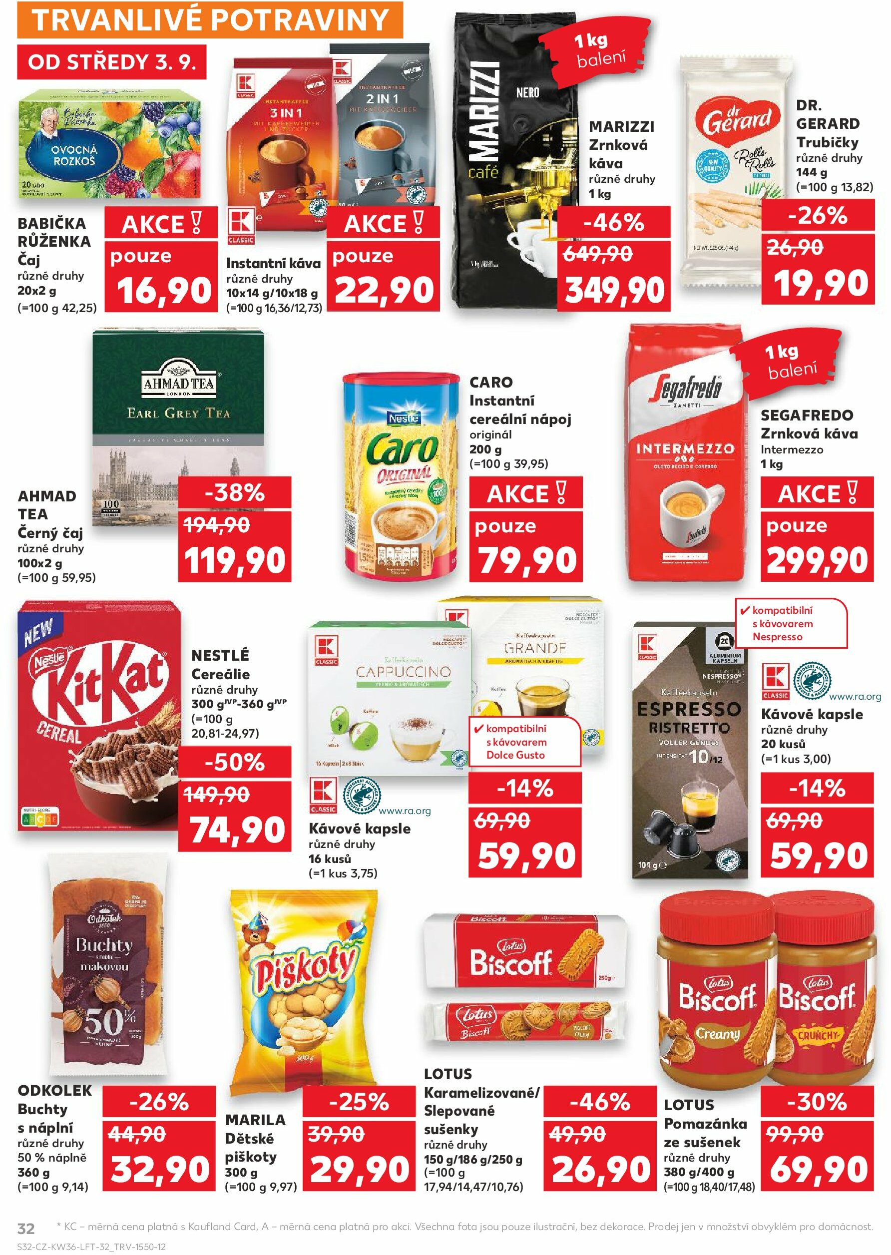 kaufland - Leták Kaufland Kolín od 03.09. do 09.09. - page: 32 kaufland - Leták Kaufland Kolín od 03.09. do 09.09. - page: 32