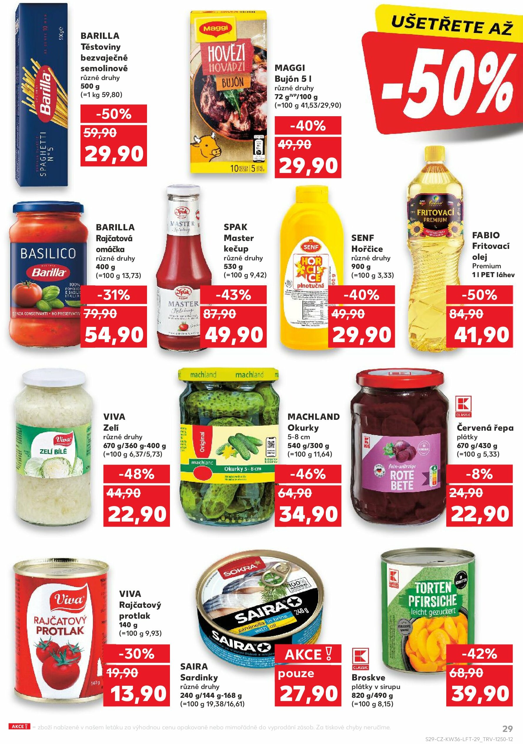 kaufland - Leták Kaufland Ostrava od 03.09. do 09.09. - page: 29 kaufland - Leták Kaufland Ostrava od 03.09. do 09.09. - page: 29
