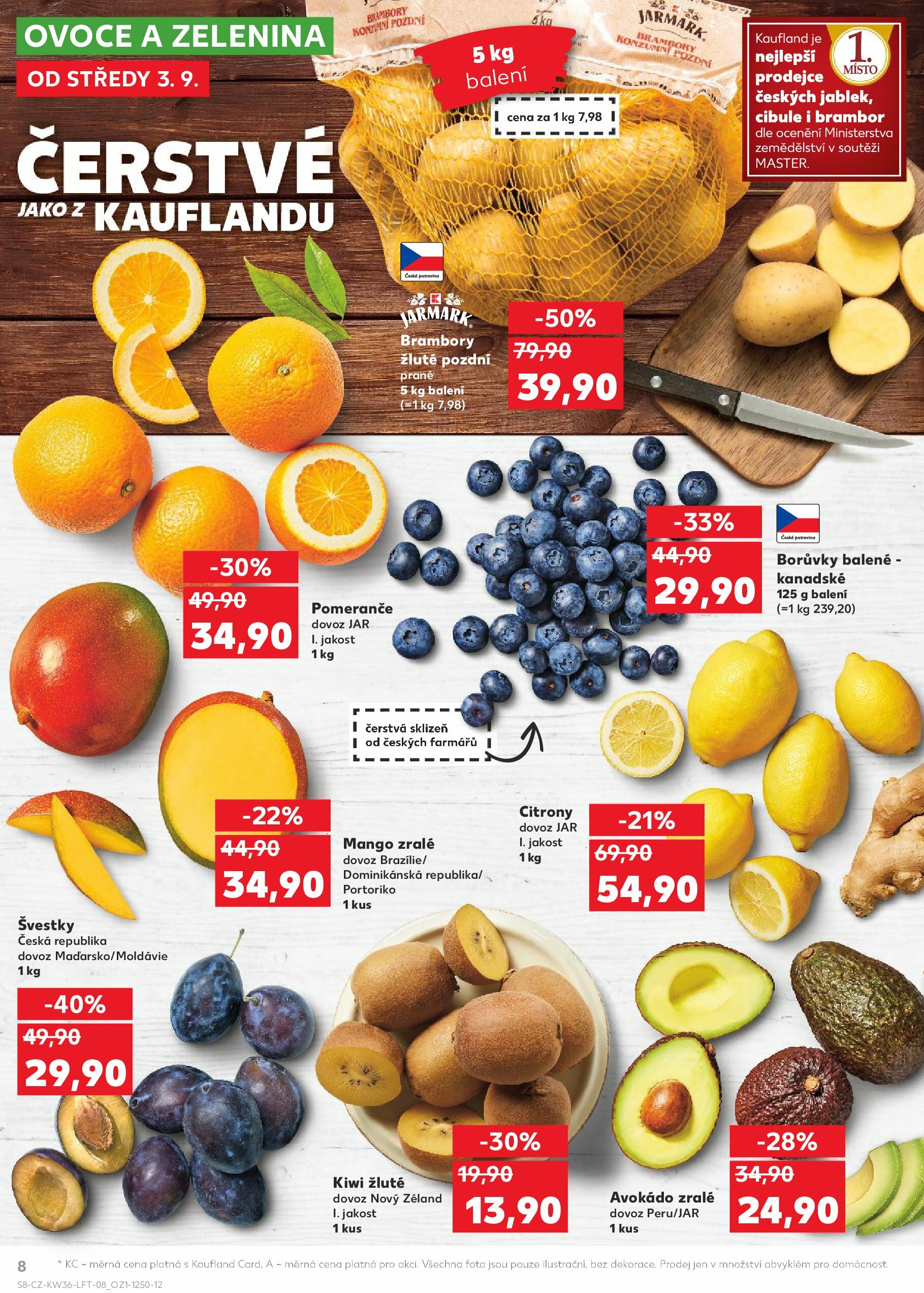 kaufland - Leták Kaufland - Brno od 03.09. do 09.09. - page: 8 kaufland - Leták Kaufland - Brno od 03.09. do 09.09. - page: 8