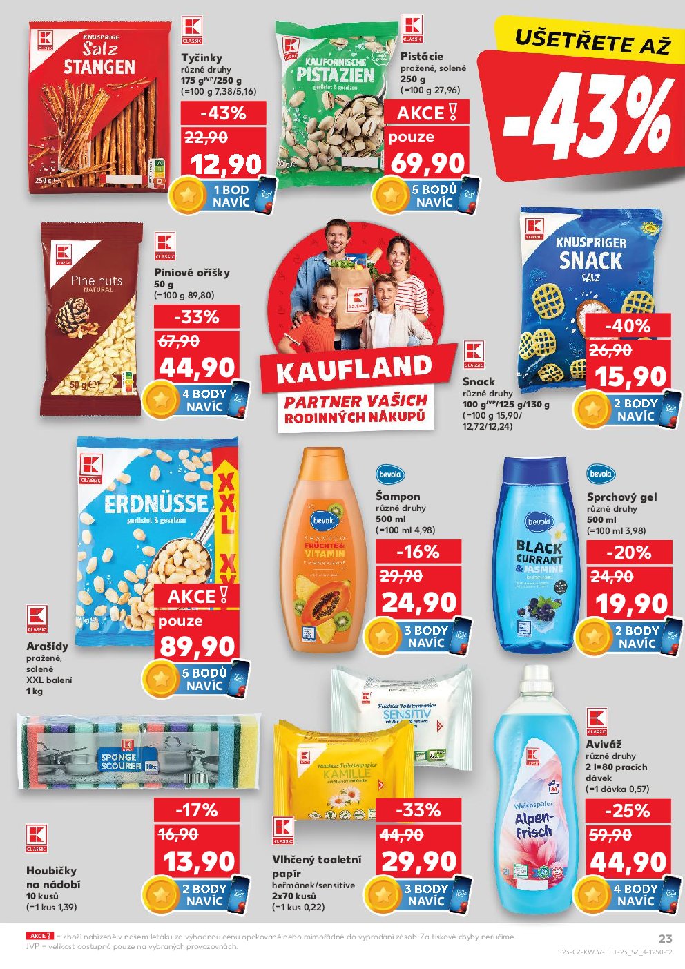 kaufland - Leták Kaufland Brno od 10.09. do 16.09. - page: 23 kaufland - Leták Kaufland Brno od 10.09. do 16.09. - page: 23